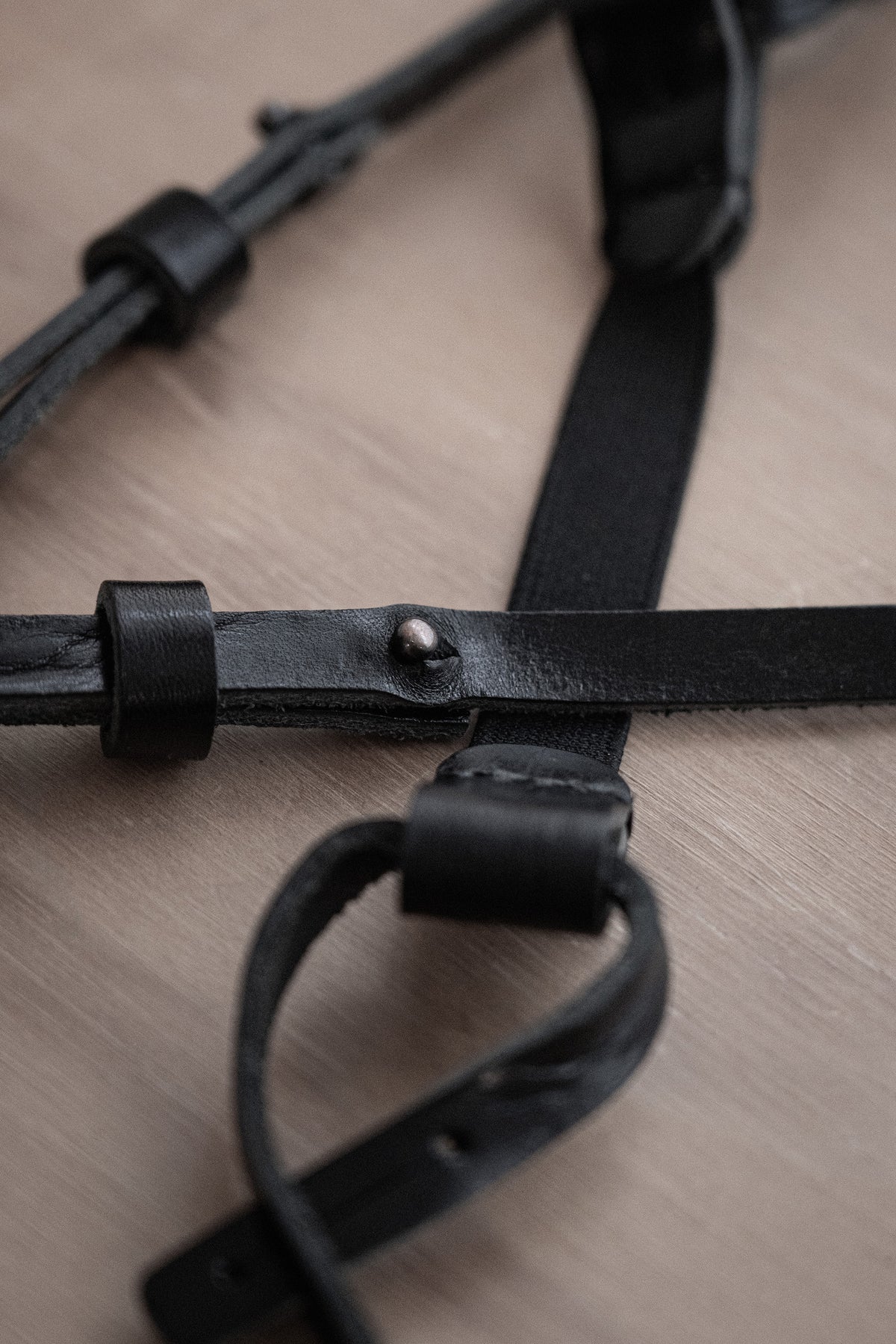 The Leather Suspender