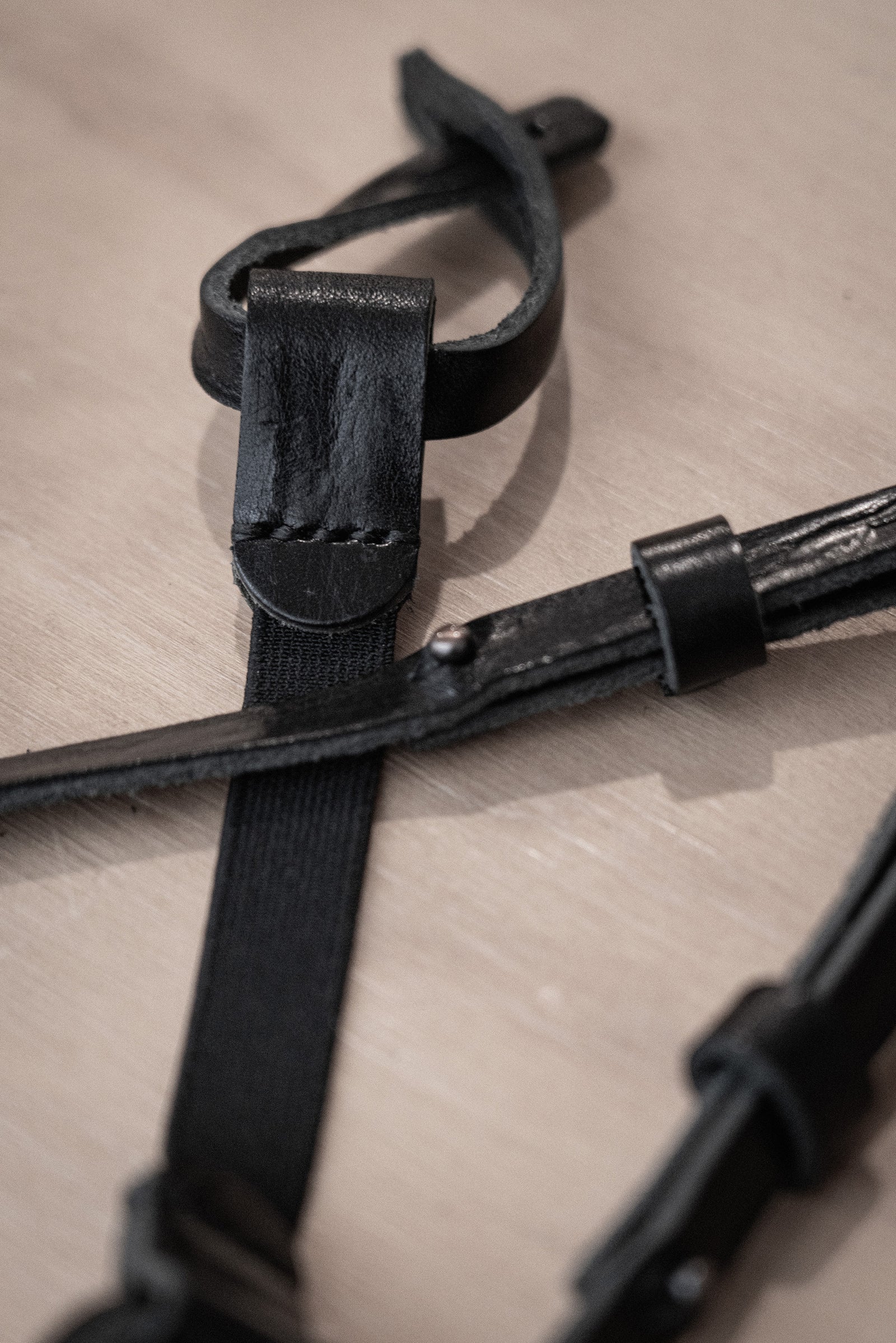 The Leather Suspender