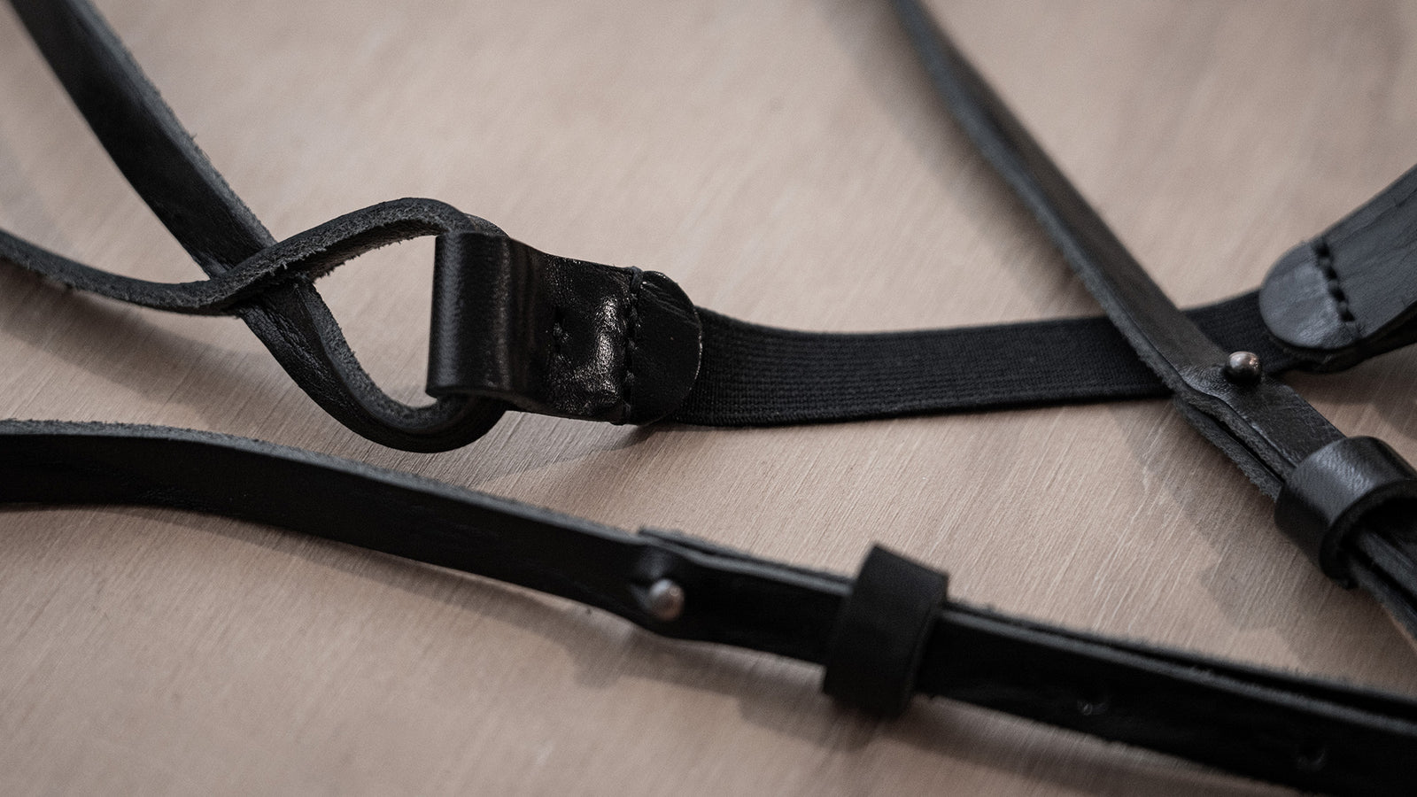 The Leather Suspender