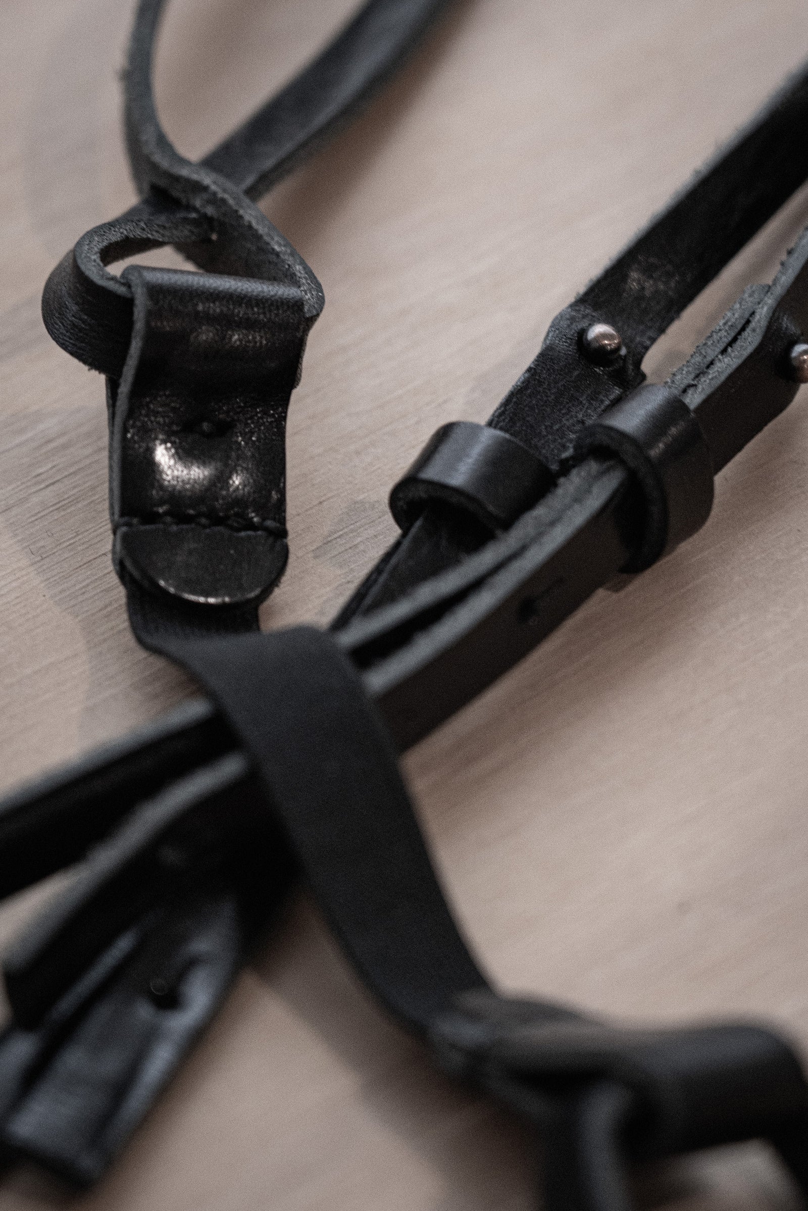 The Leather Suspender