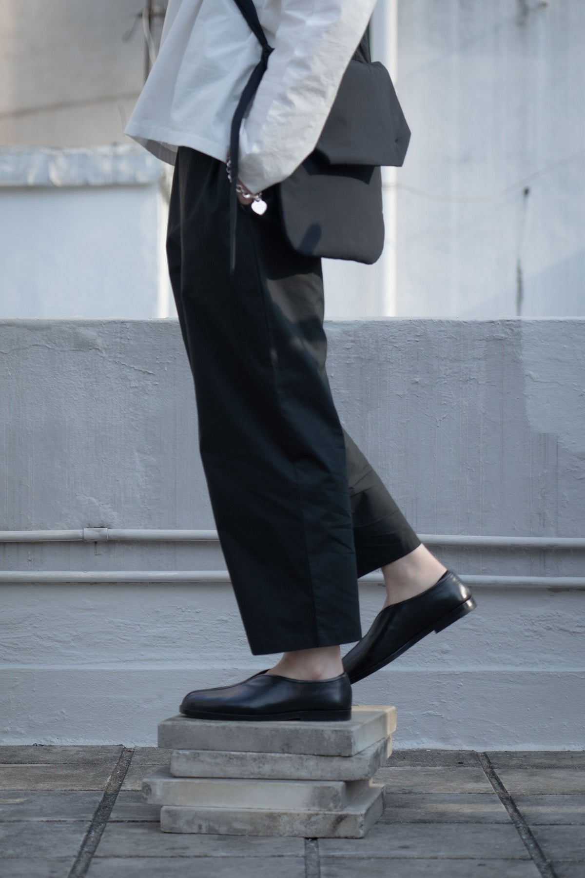 The Easy Drawstring Pants - Black