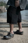 " The Talented Mr. " Linen Shorts - Black