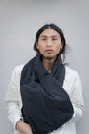 The Quilted Scarf - Black