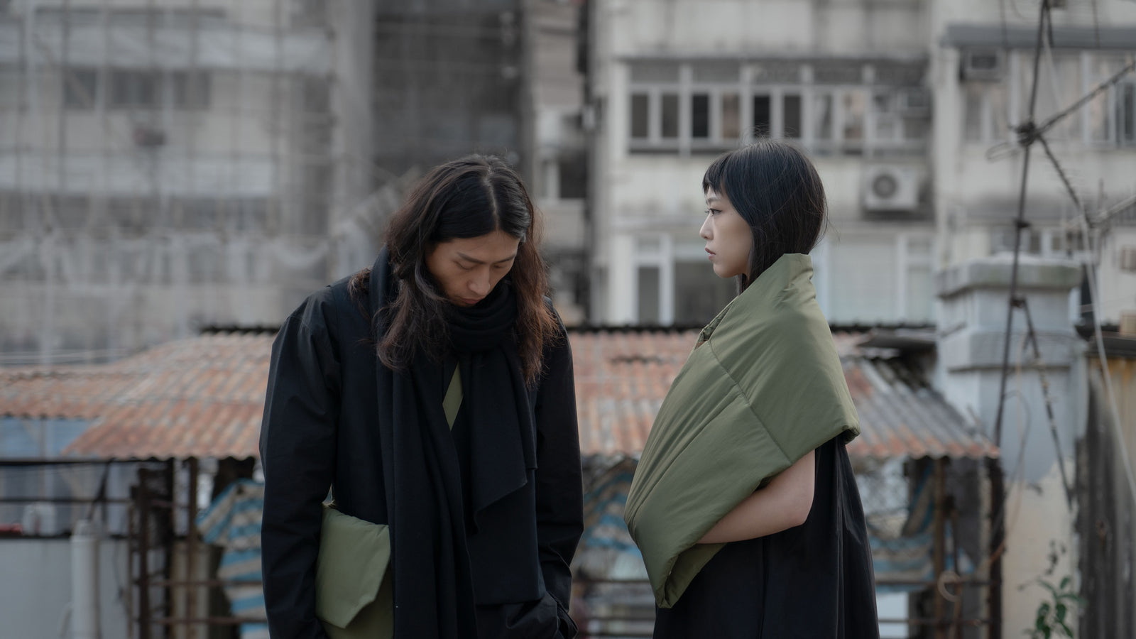 The Padded Pouch Bag- Military Green