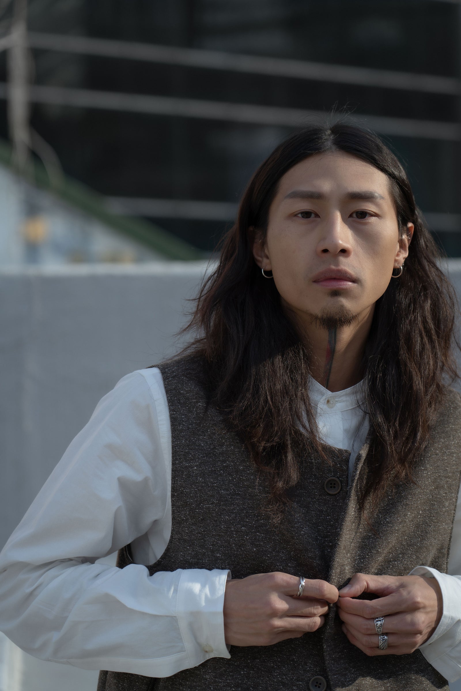 The Gardener Vest - Dark Roasted Coffee