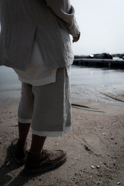 " The Talented Mr. " Linen Blazer - Beige