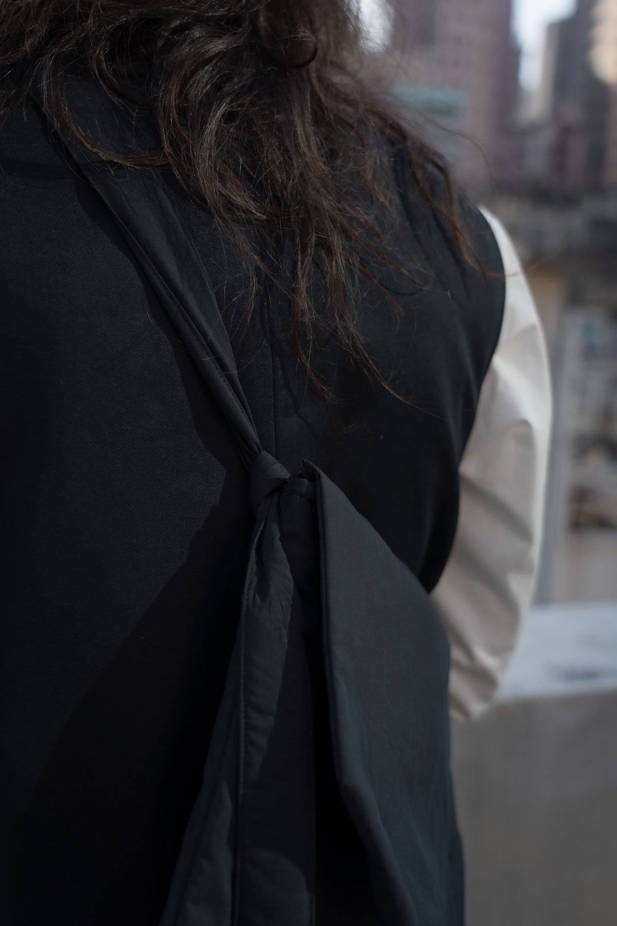 The Padded Pouch Bag- Black