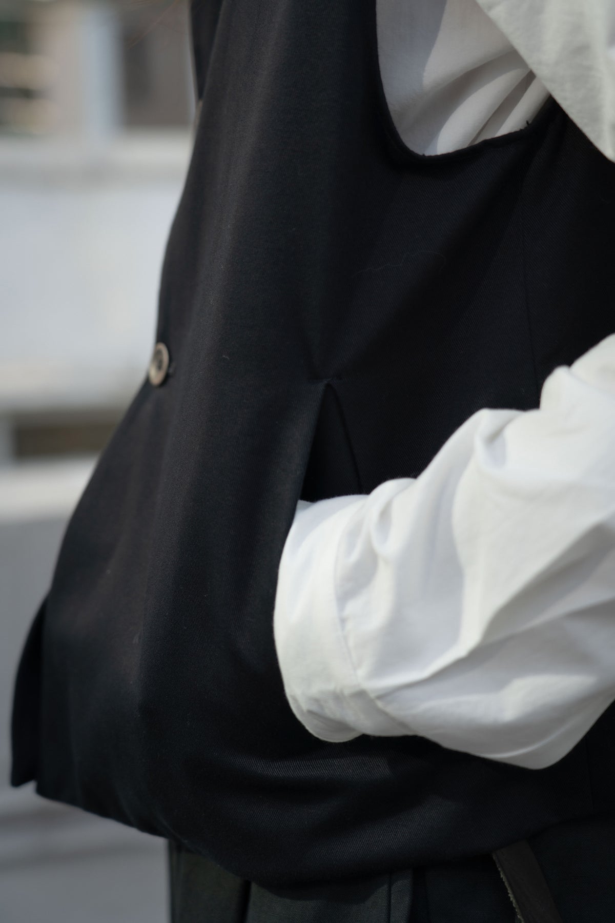 The Gardener Vest - Ink