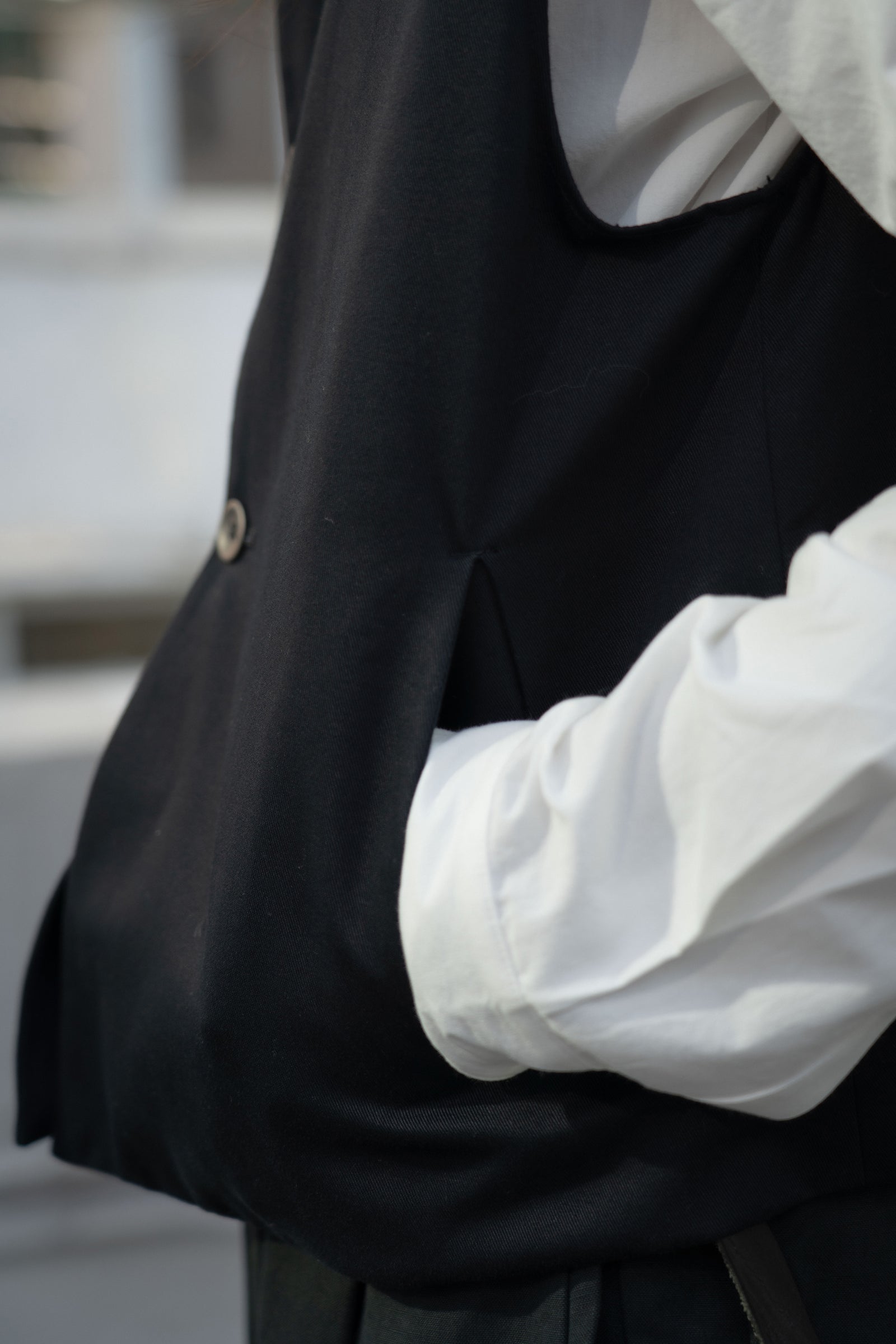 The Gardener Vest - Ink