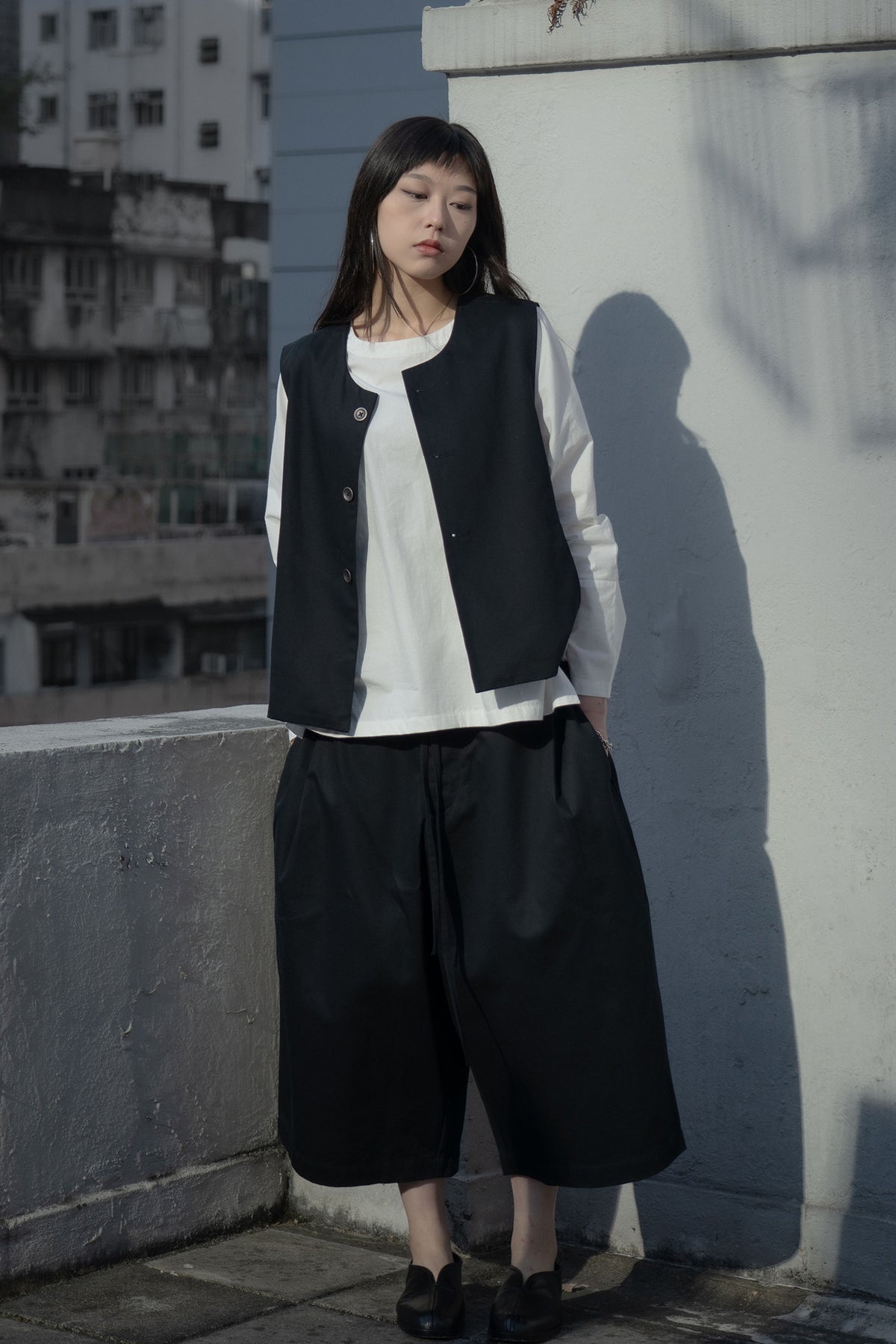 The Gardener Vest - Ink