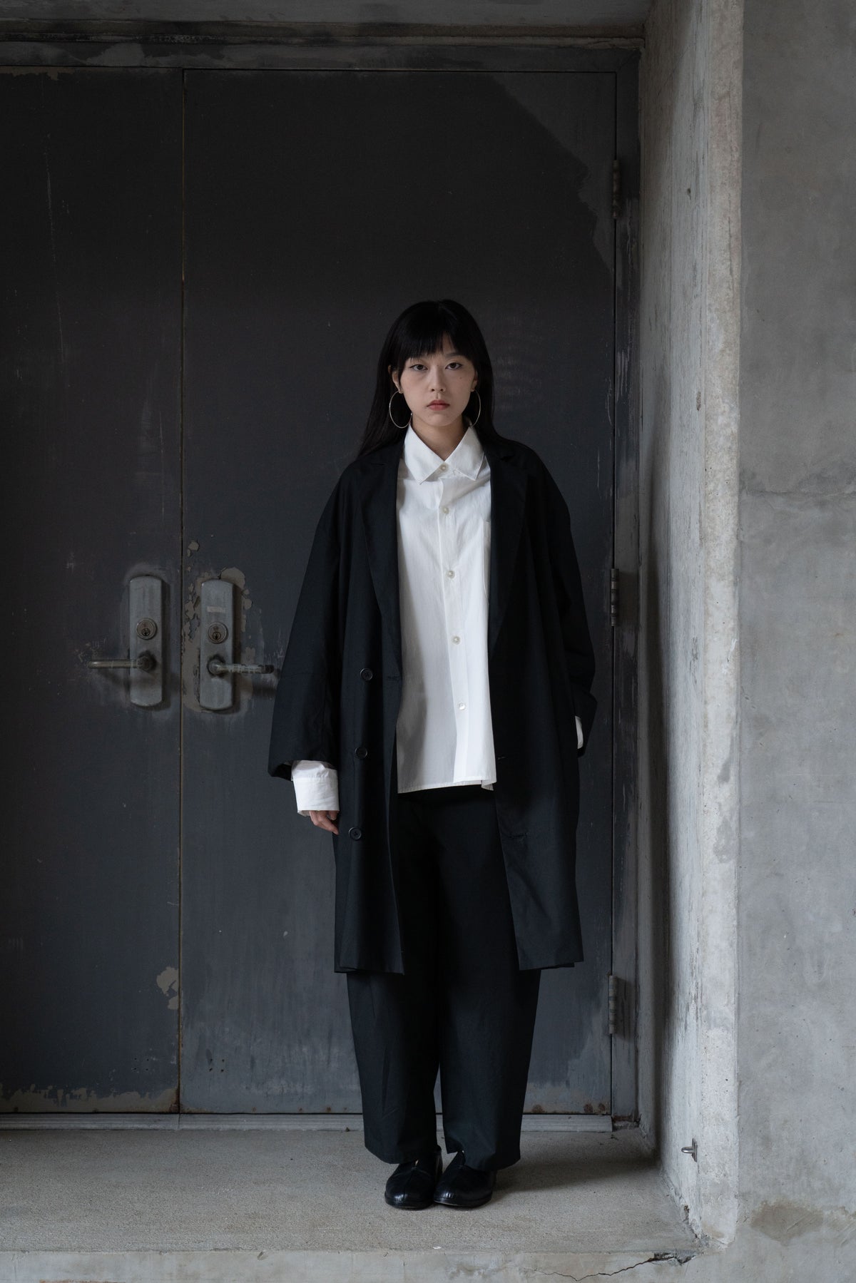 The Easy Drawstring Pants - Black