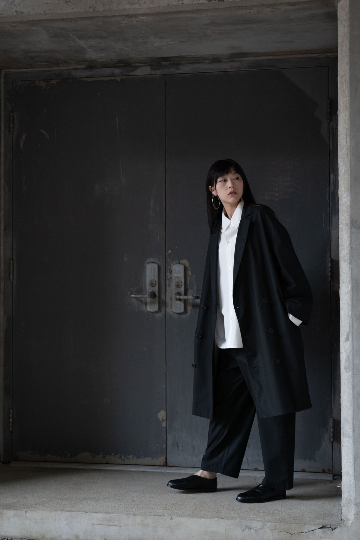 The Easy Drawstring Pants - Black