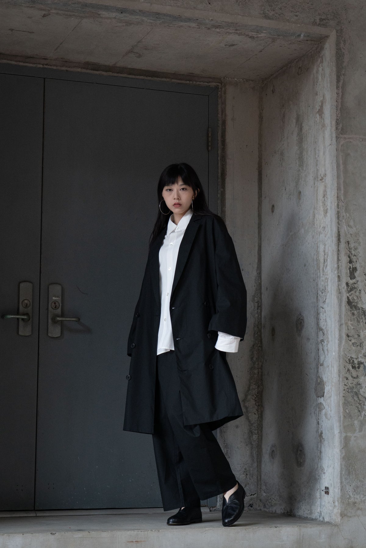 The Easy Drawstring Pants - Black