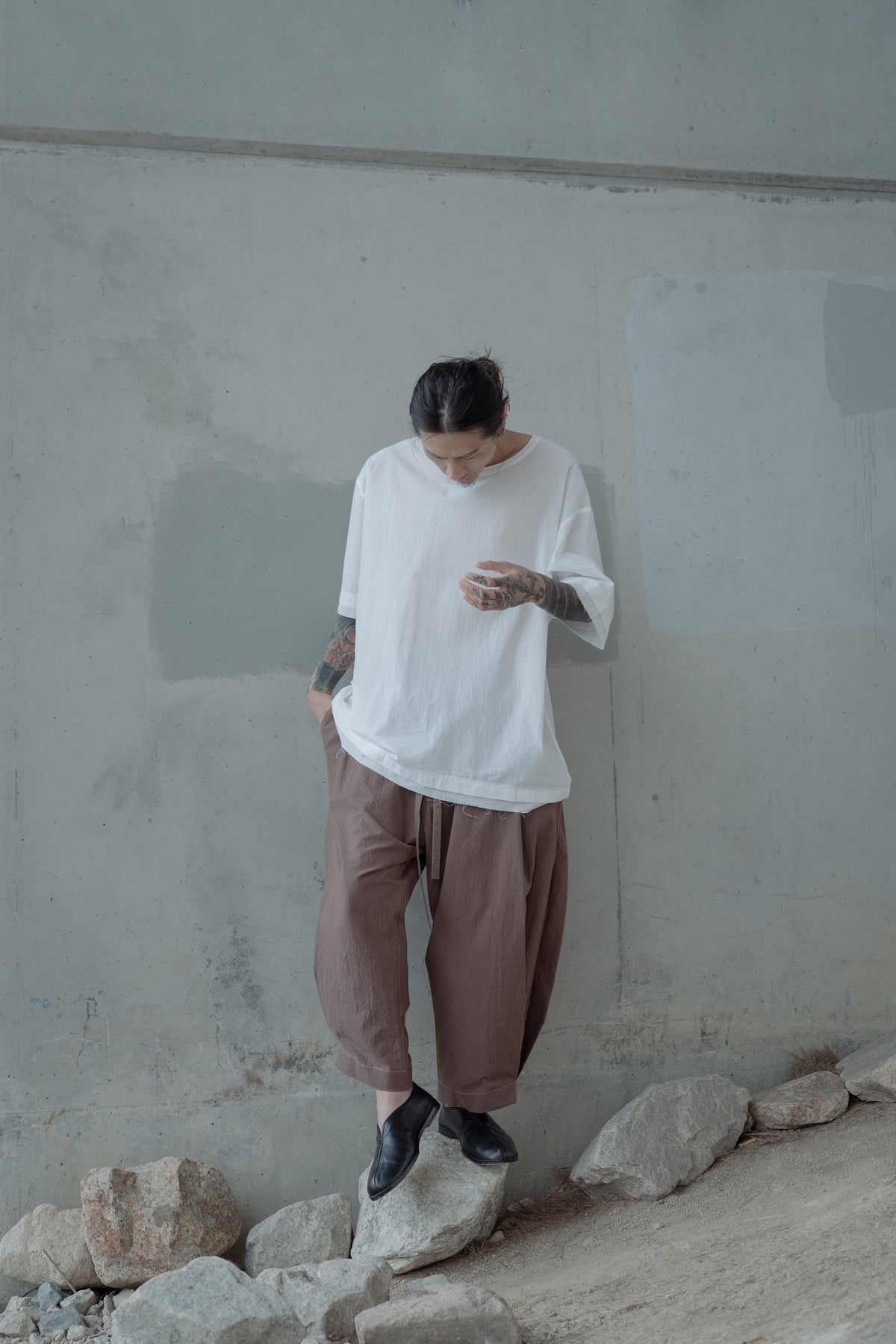 The Balloon Pants - Military Olive