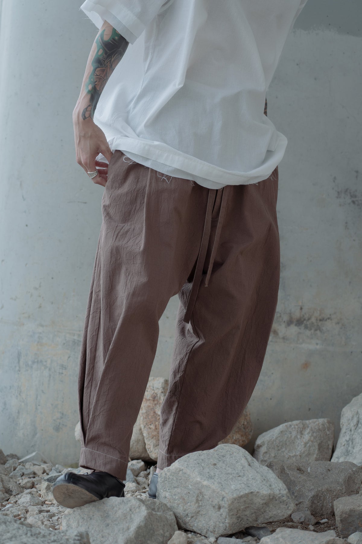 The Balloon Pants - Military Olive