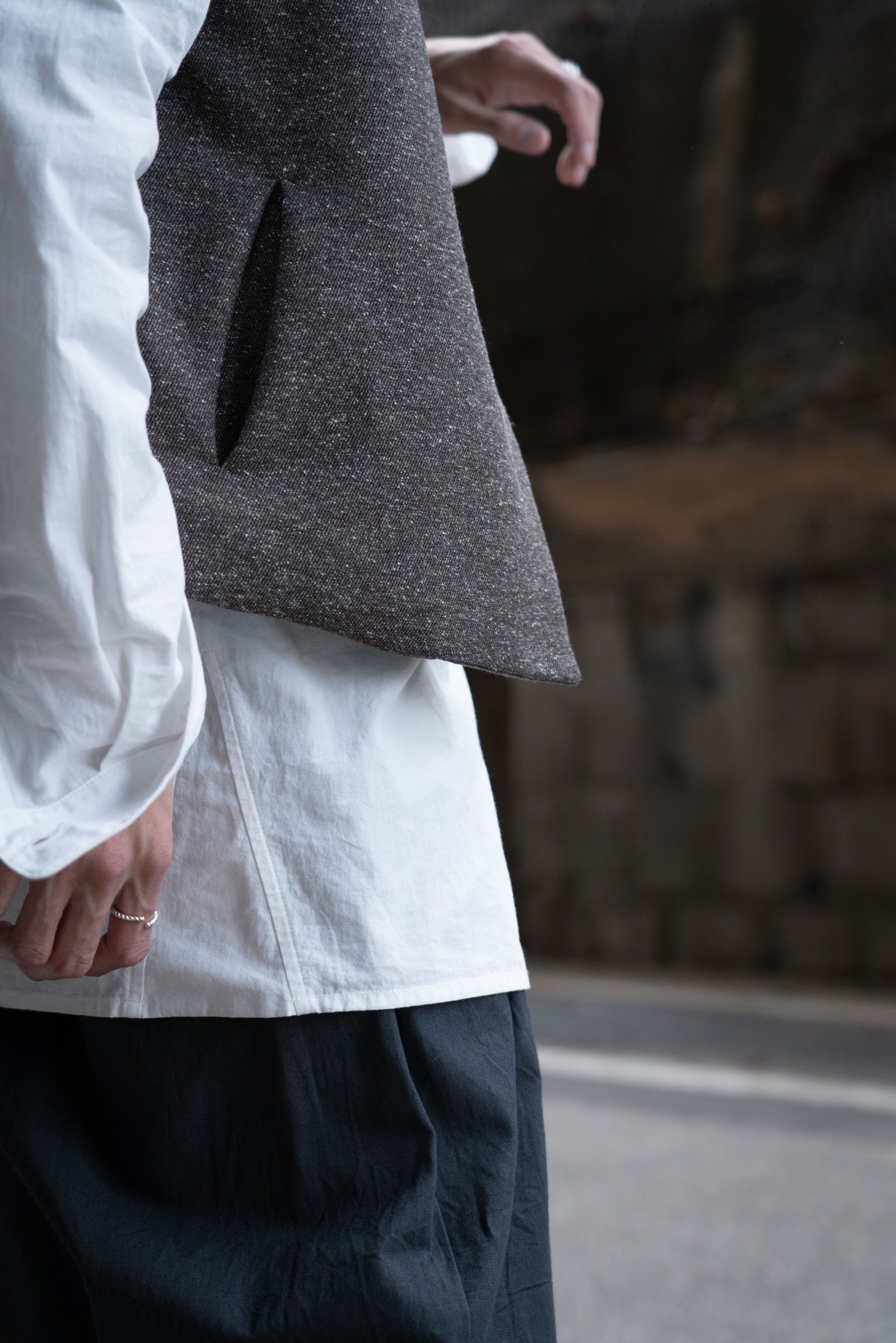 The Gardener Vest - Dark Roasted Coffee