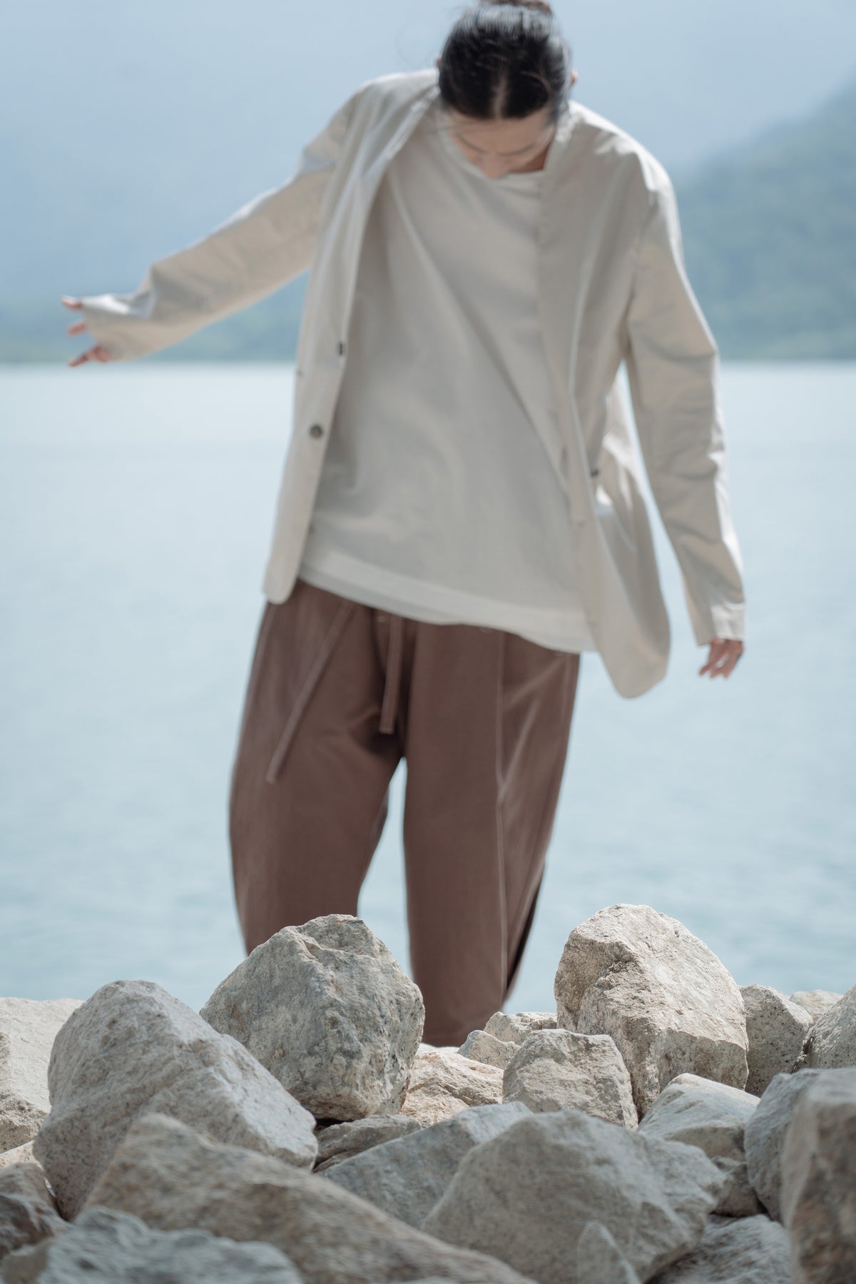 The Balloon Pants - Military Olive