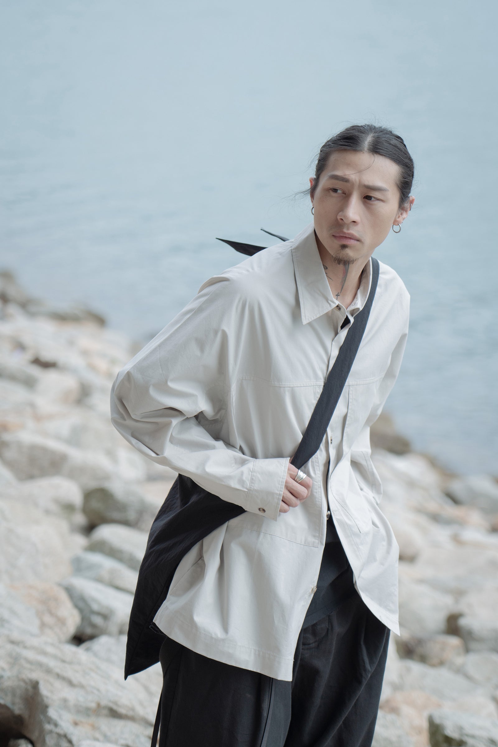 The Shirt Jacket - Flax