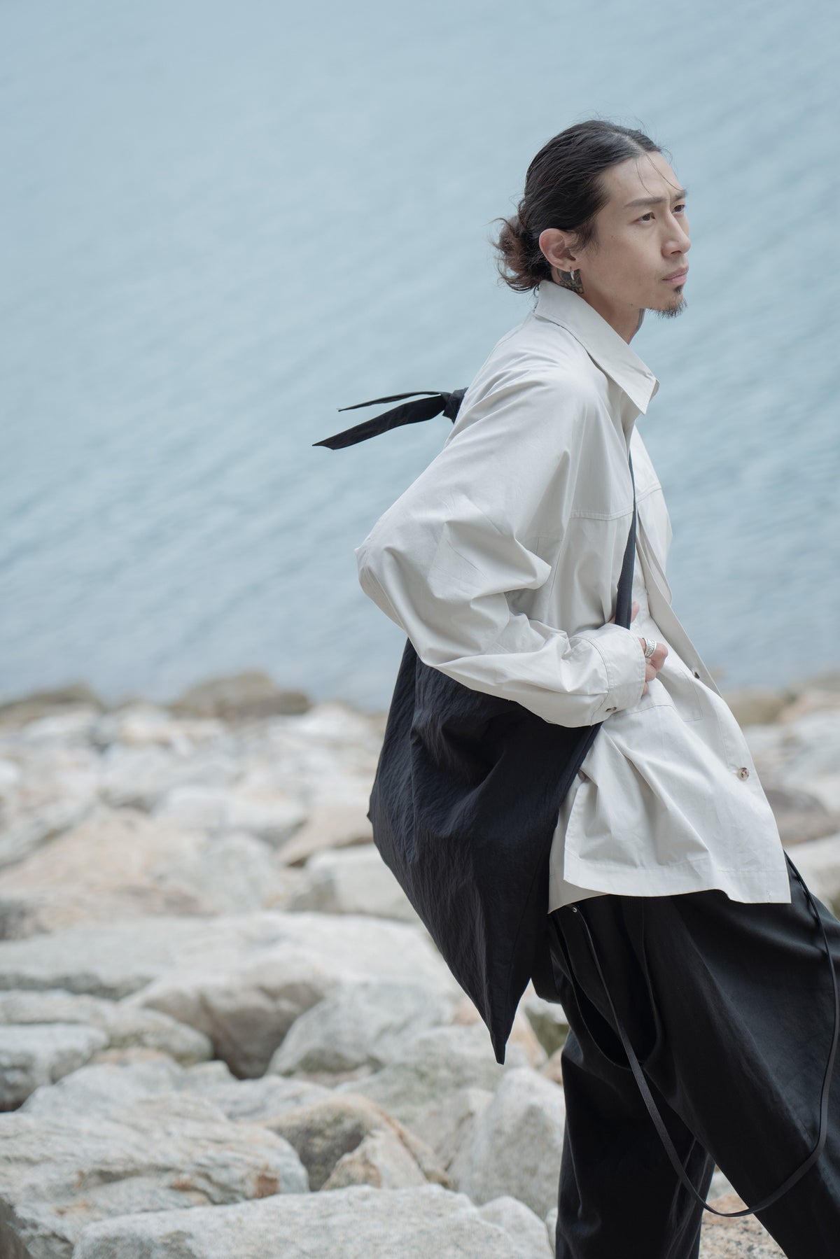 The Shirt Jacket - Flax