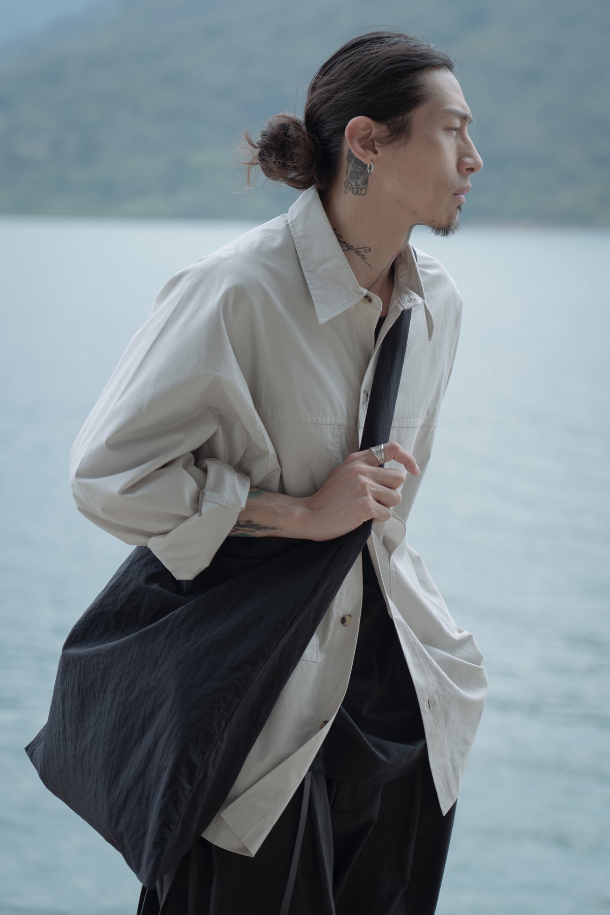 The Shirt Jacket - Flax