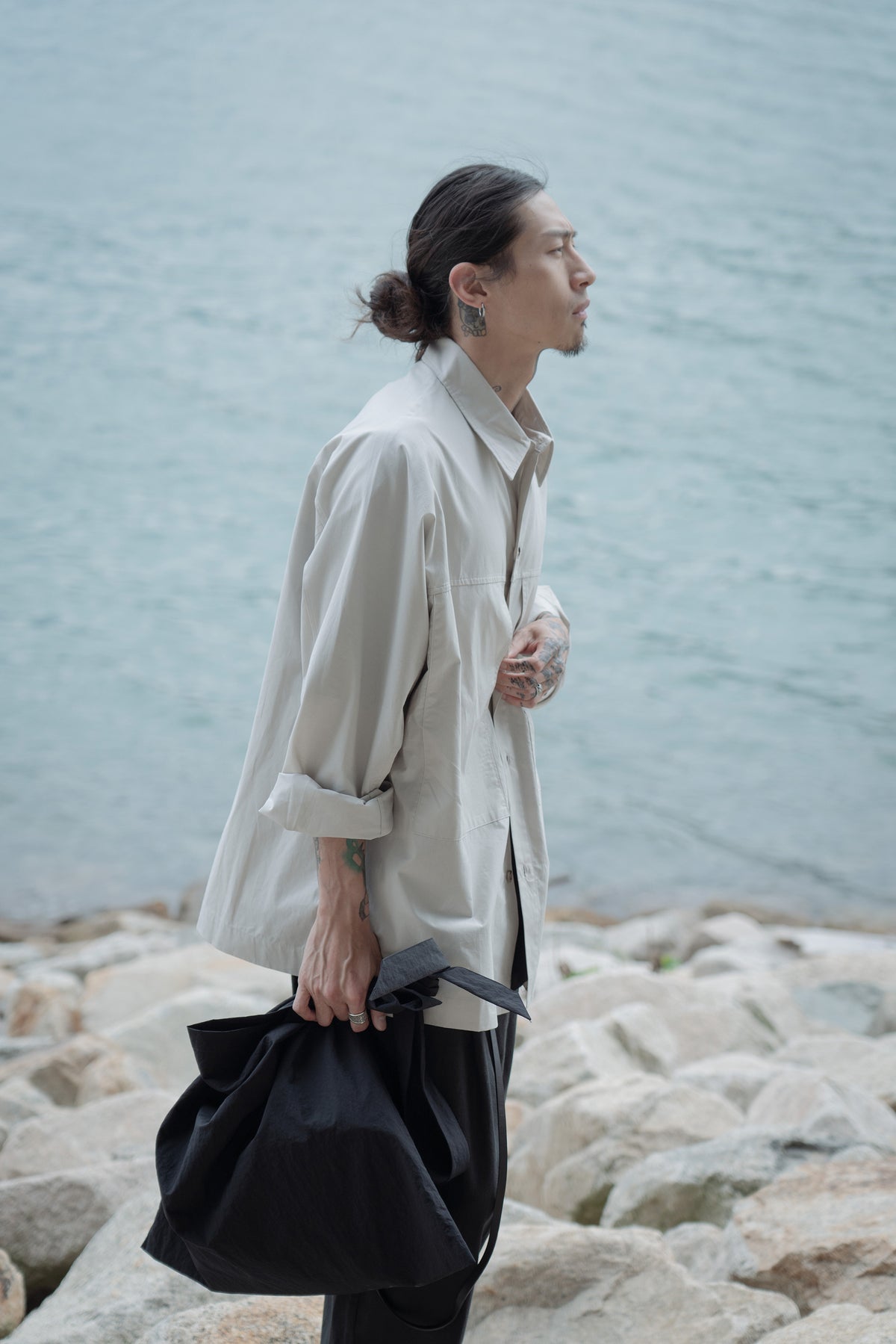 The Shirt Jacket - Flax