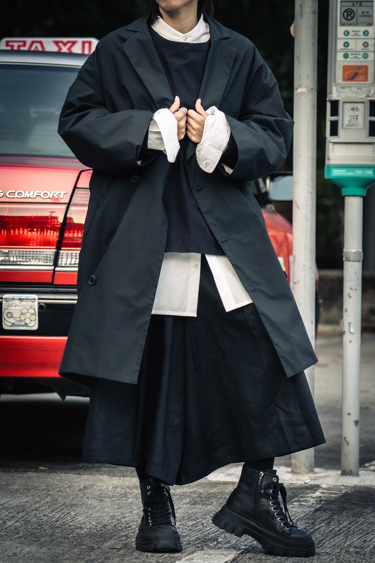 The Trench Coat - Black