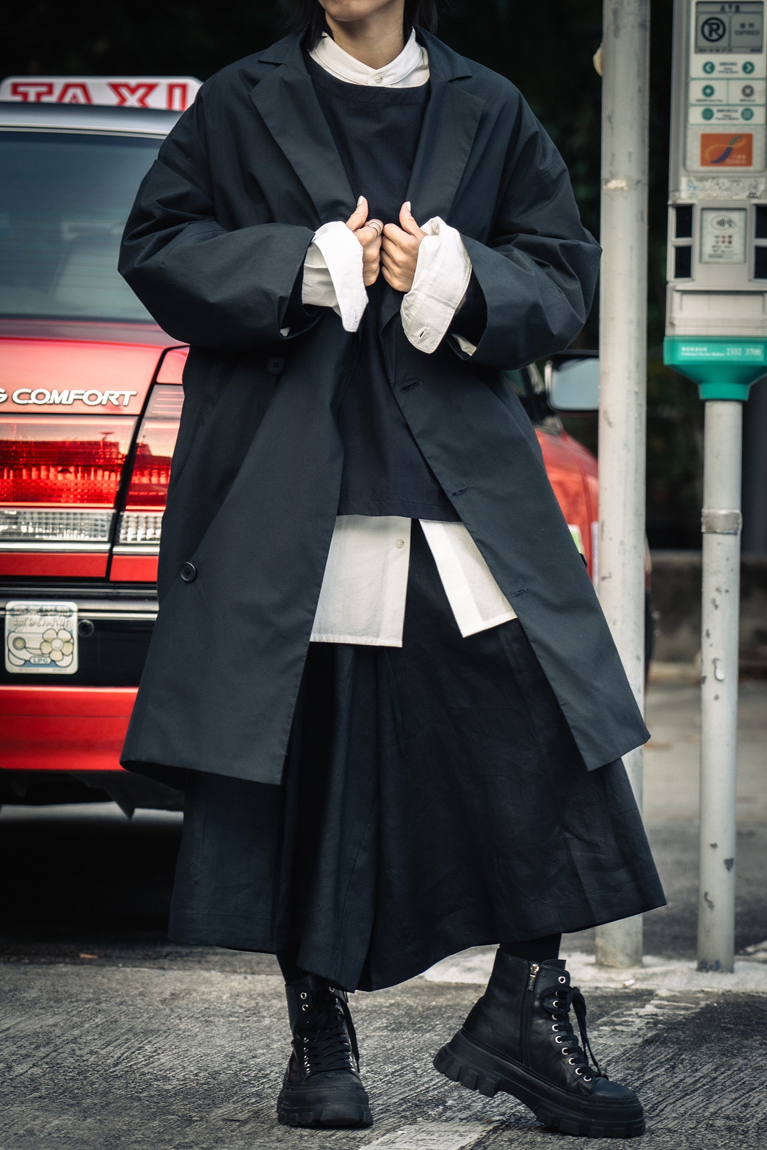 The Trench Coat - Black