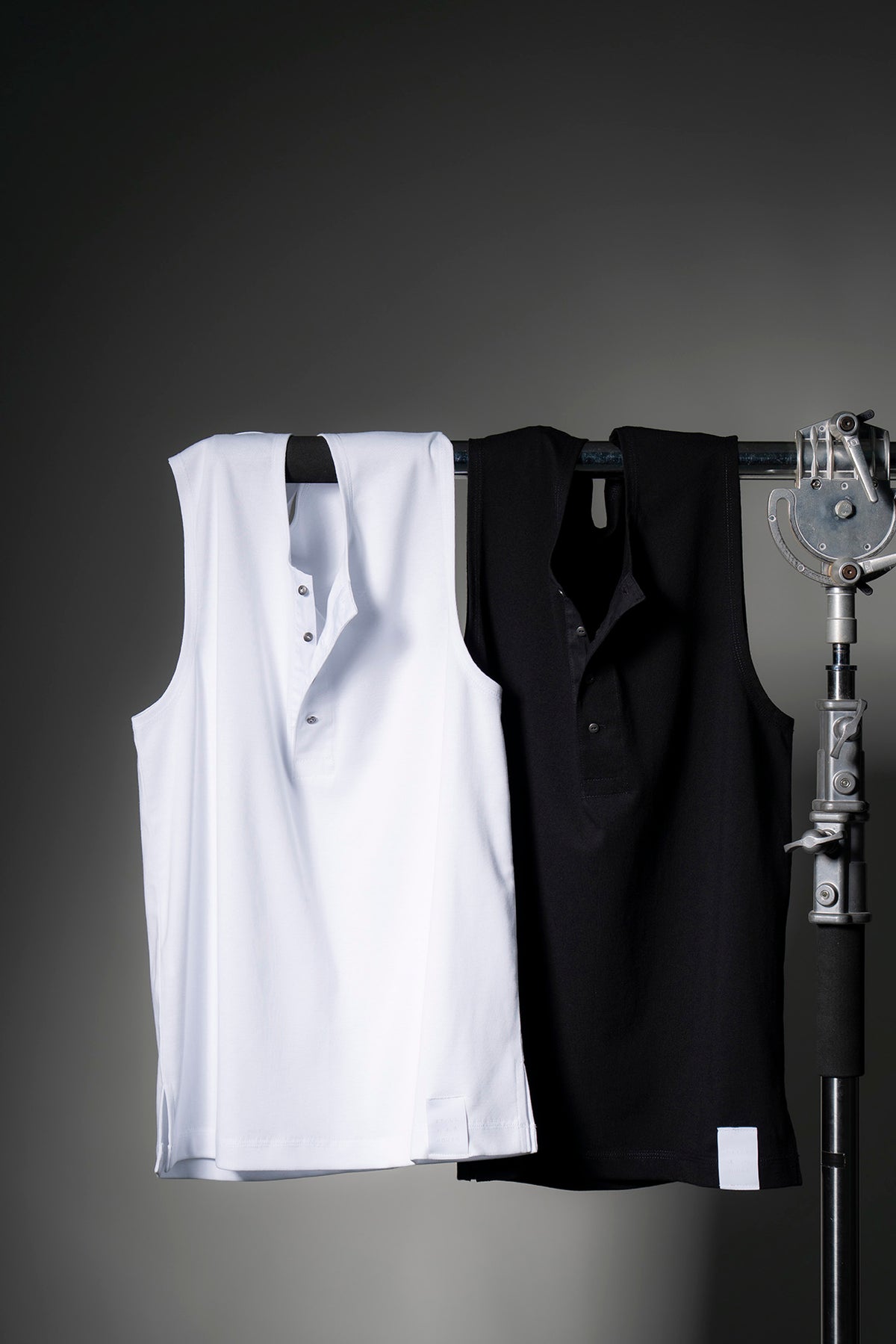 The Henley Vest Top , Set of 2