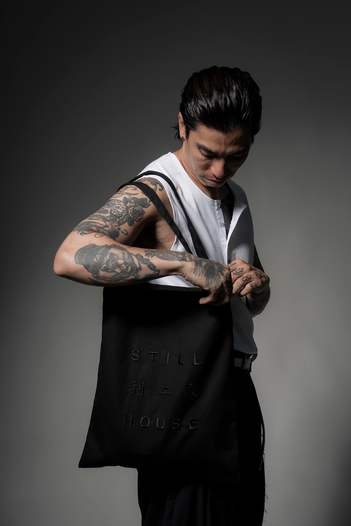 The Henley Vest Top , Set of 2