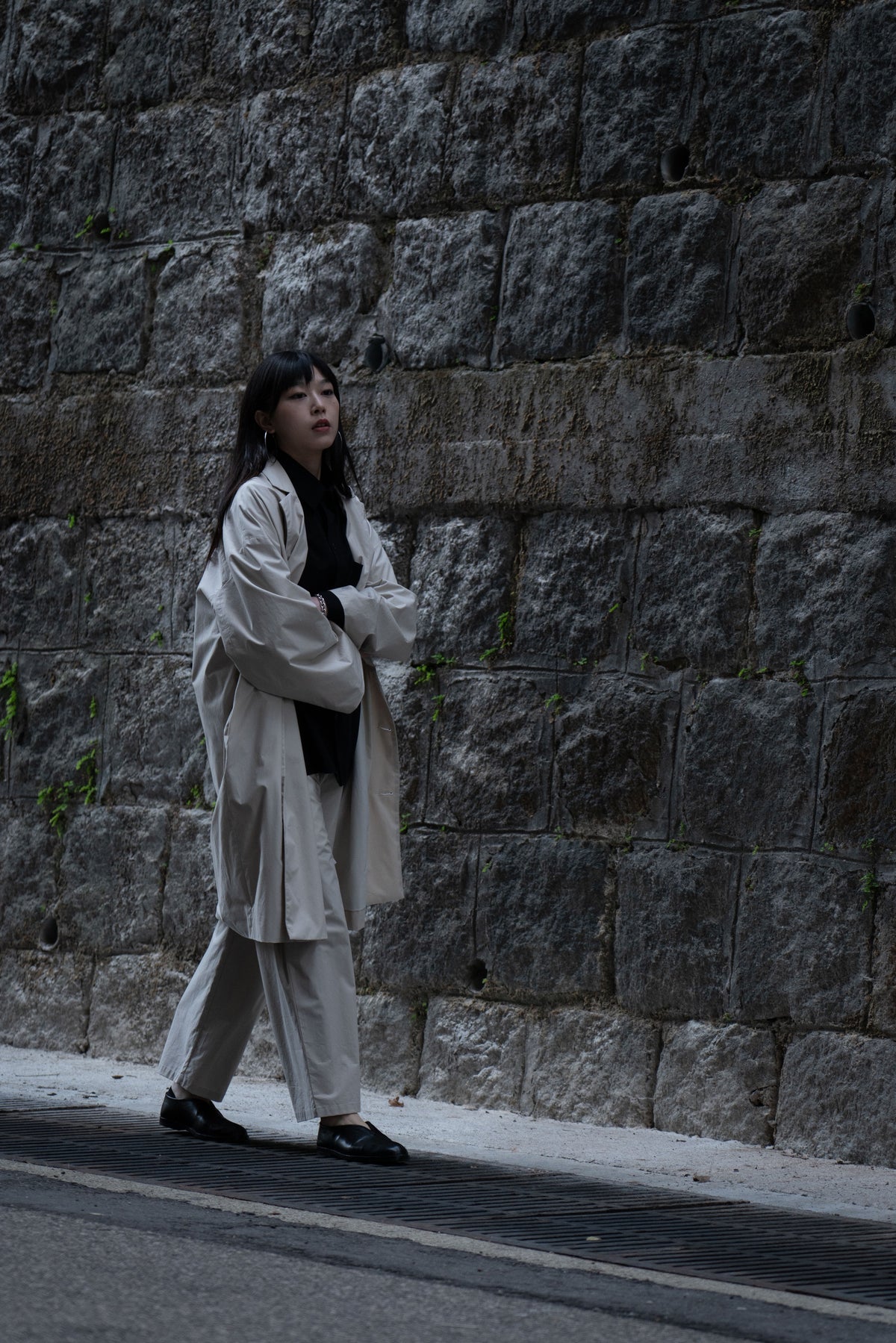 The Easy Drawstring Pants - Beige