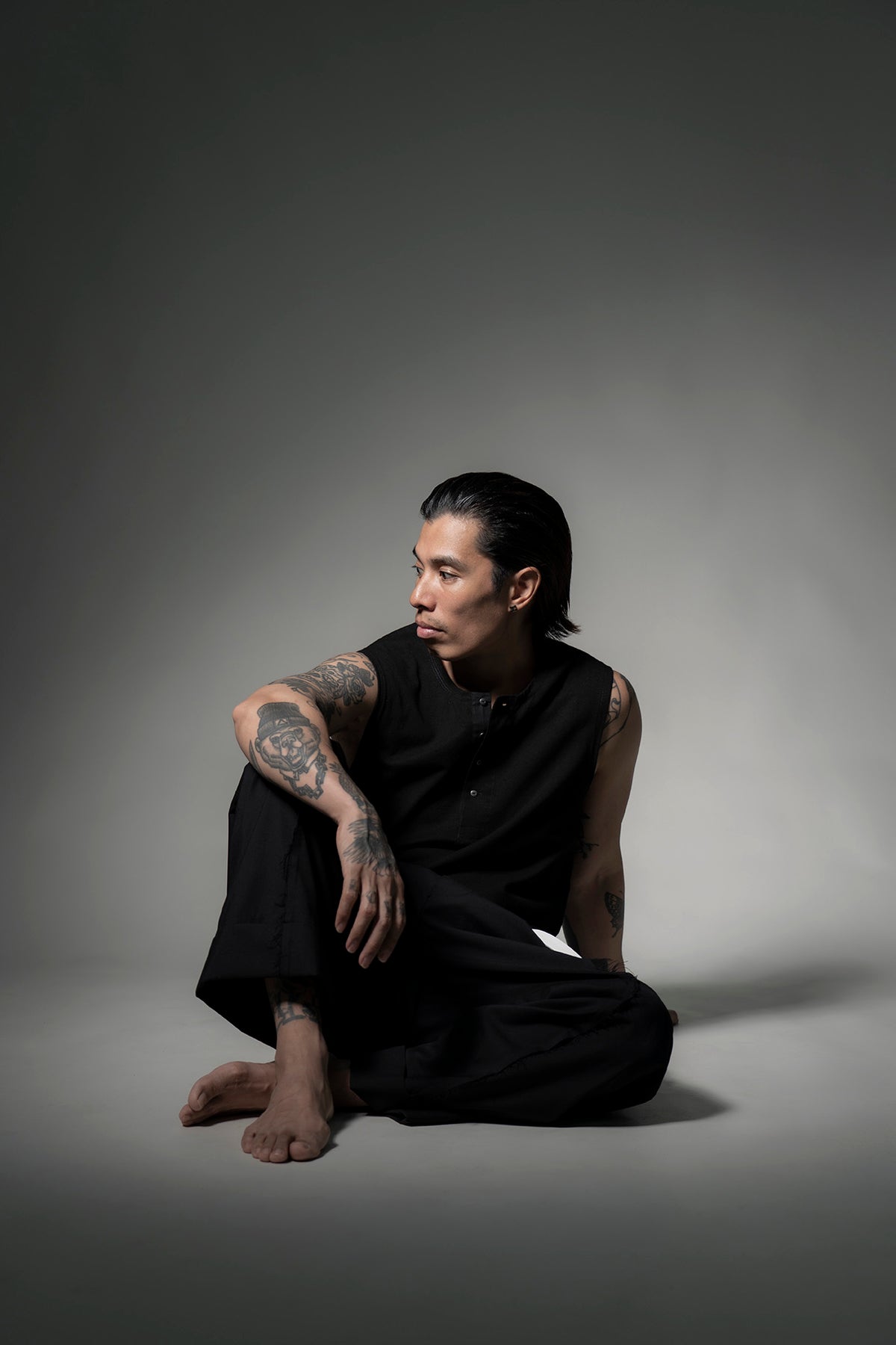 The Henley Vest Top , Set of 2