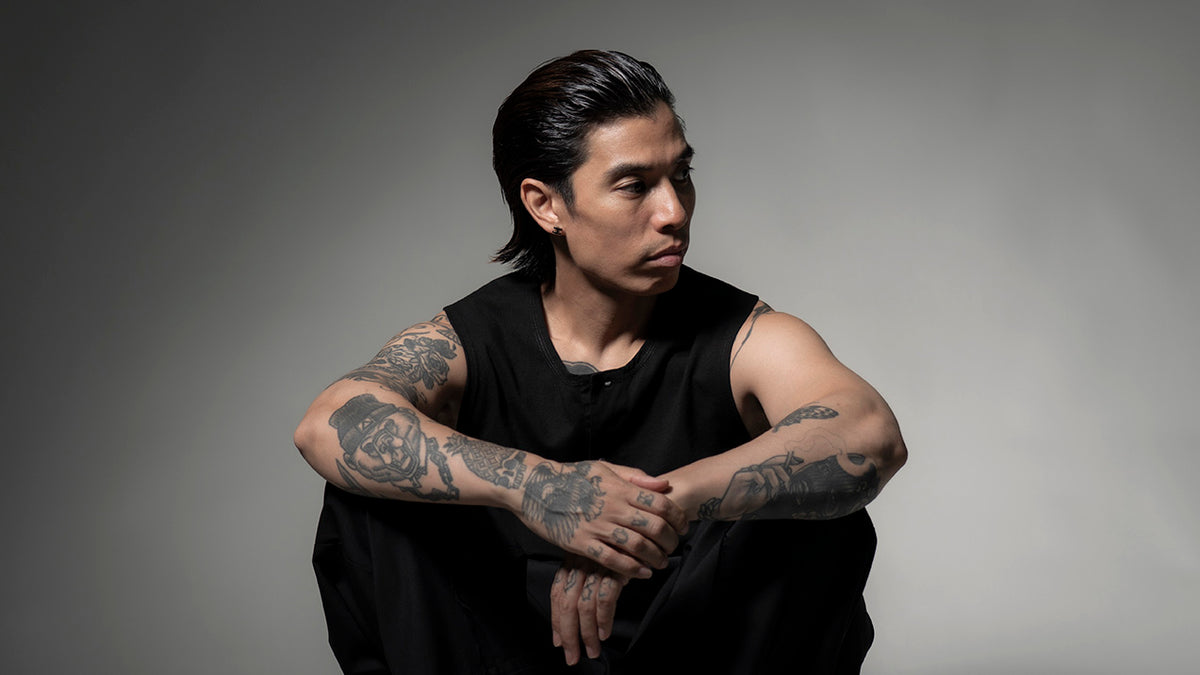 The Henley Vest Top - Black