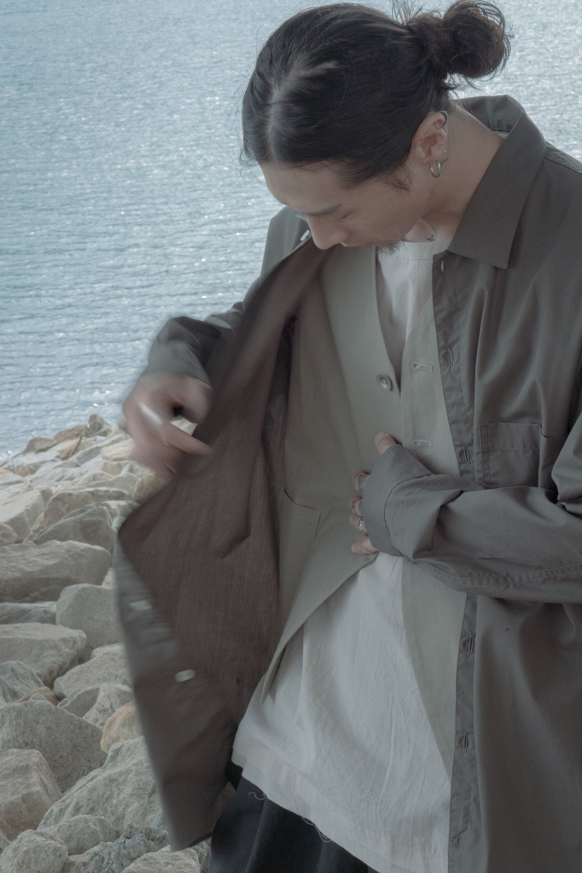 The Men Waistcoat - Taupe