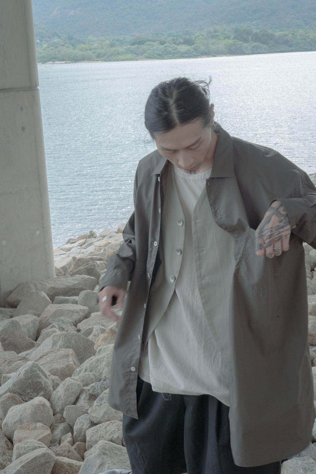 The Men Waistcoat - Taupe