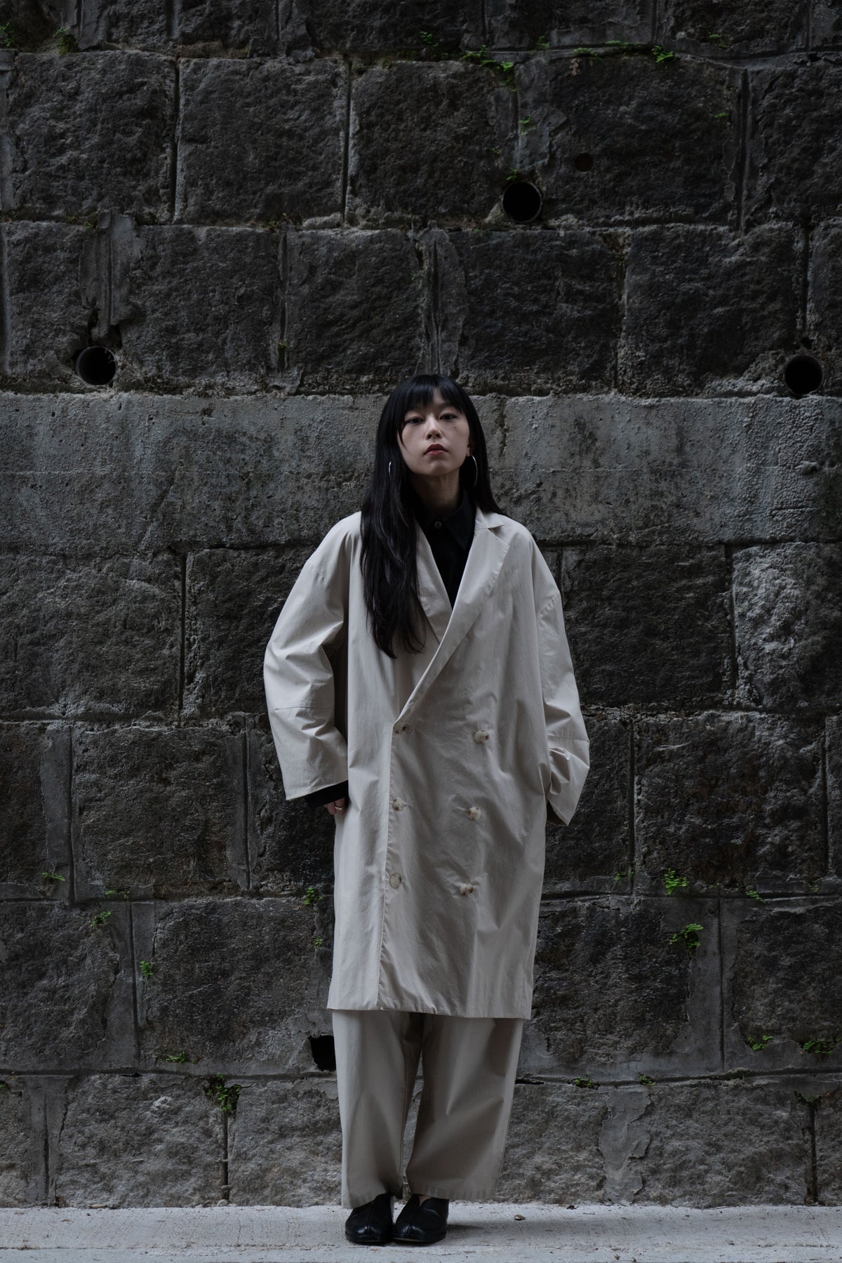 The Easy Drawstring Pants - Beige