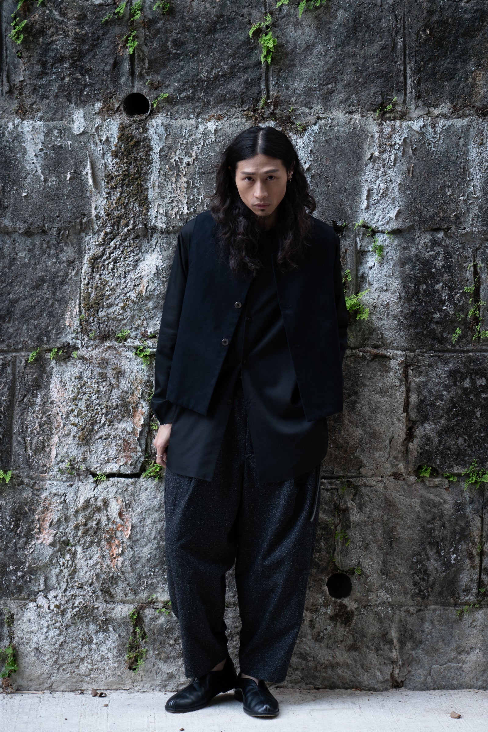 The Gardener Vest - Ink