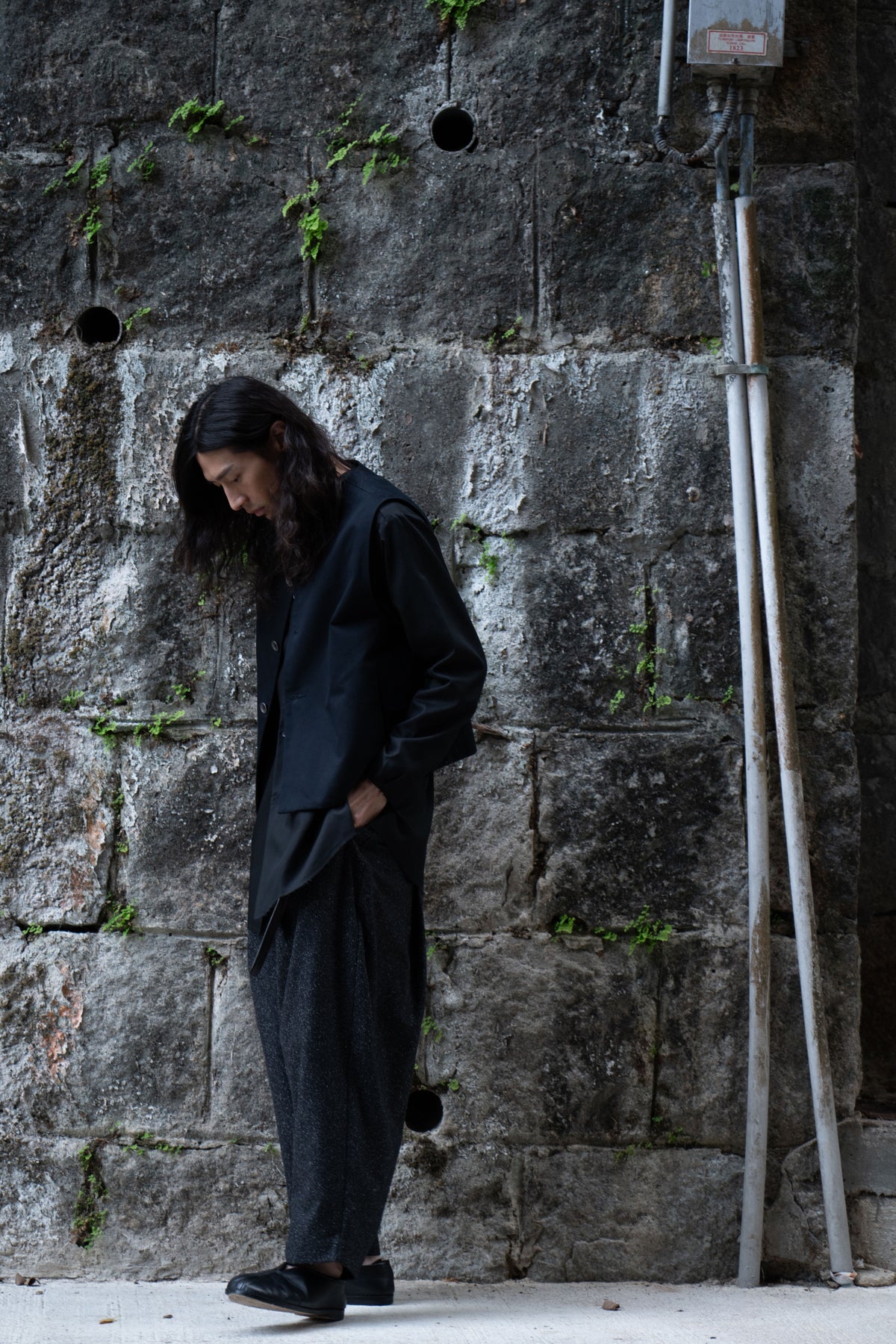 The Gardener Vest - Ink