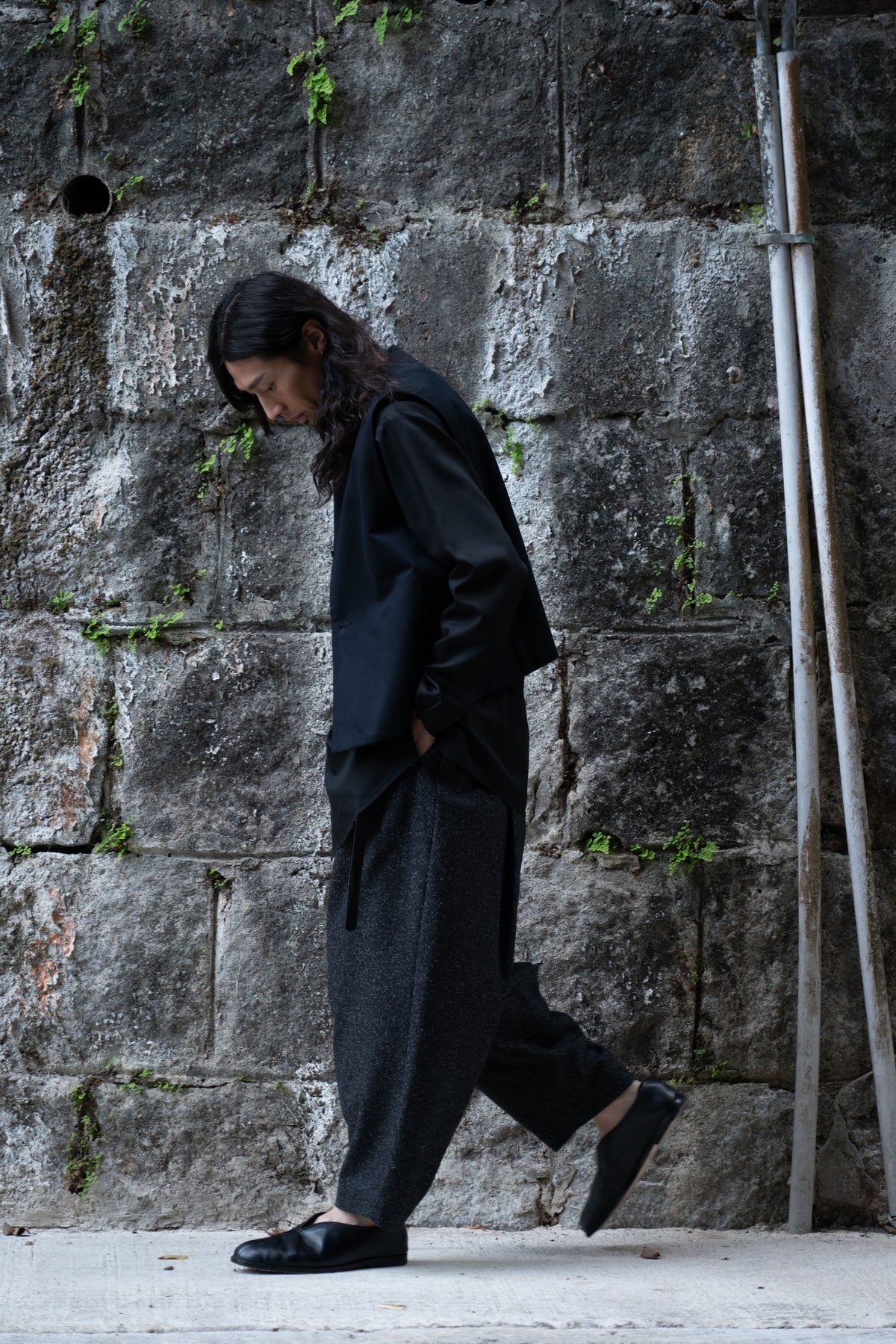 The Gardener Vest - Ink