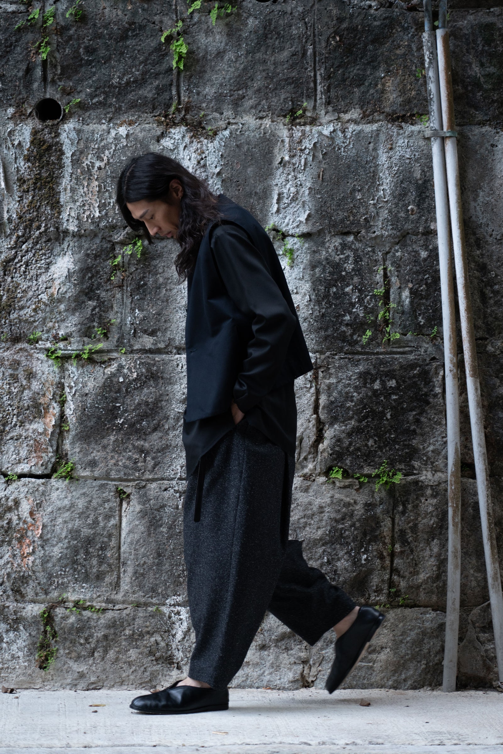 The Gardener Vest - Ink