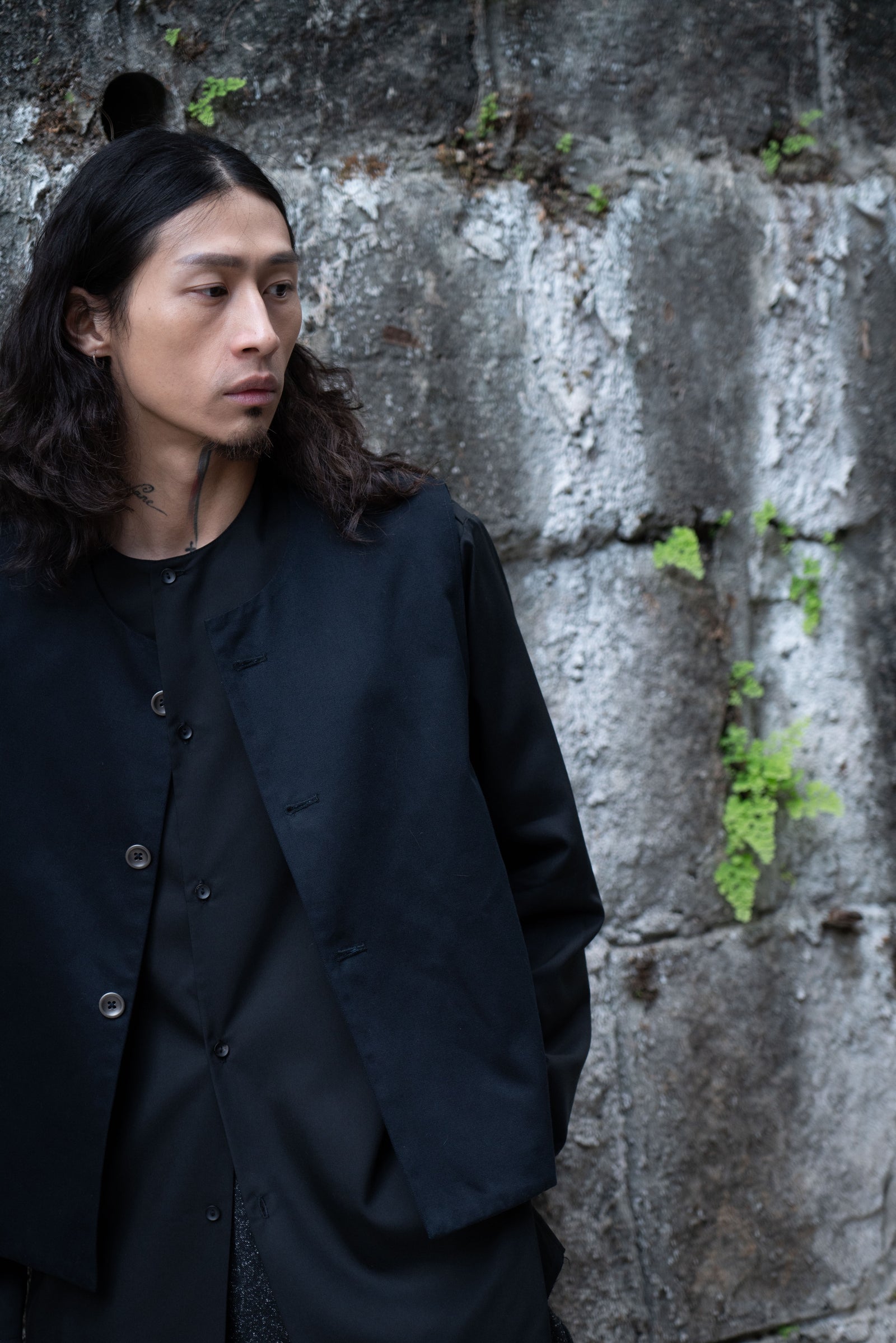 The Gardener Vest - Ink