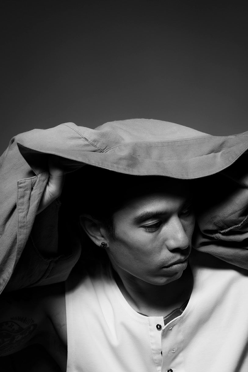 The Henley Vest Top - White