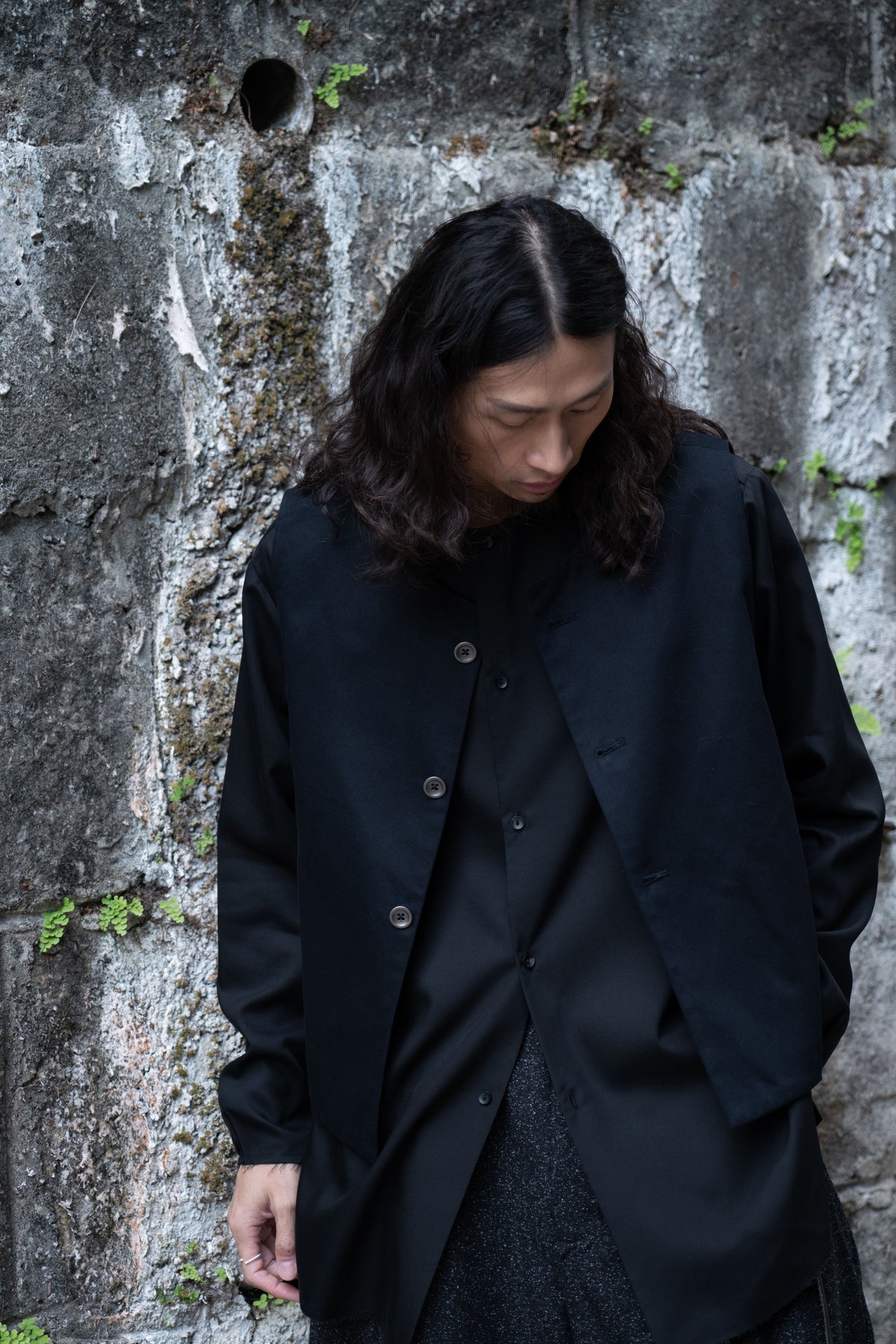 The Gardener Vest - Ink