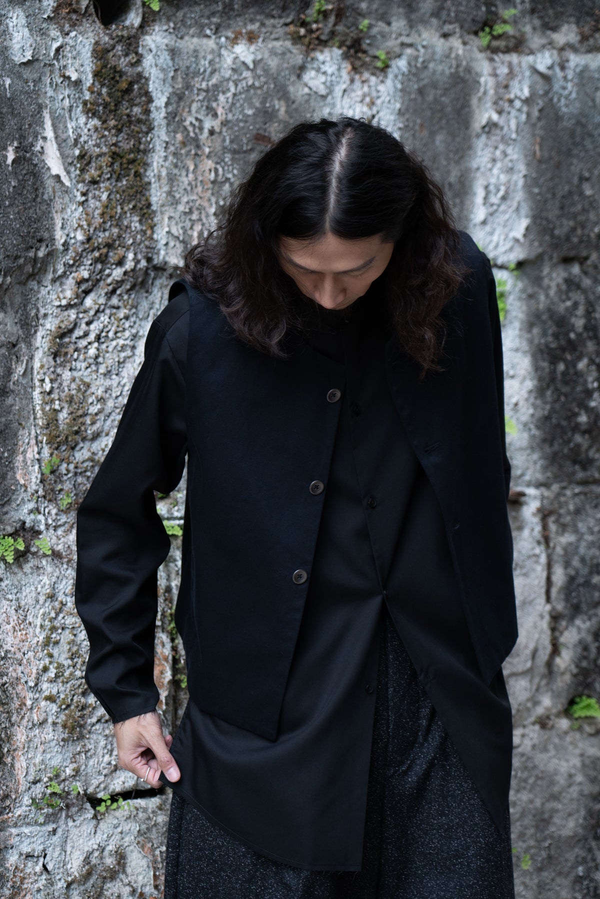 The Gardener Vest - Ink