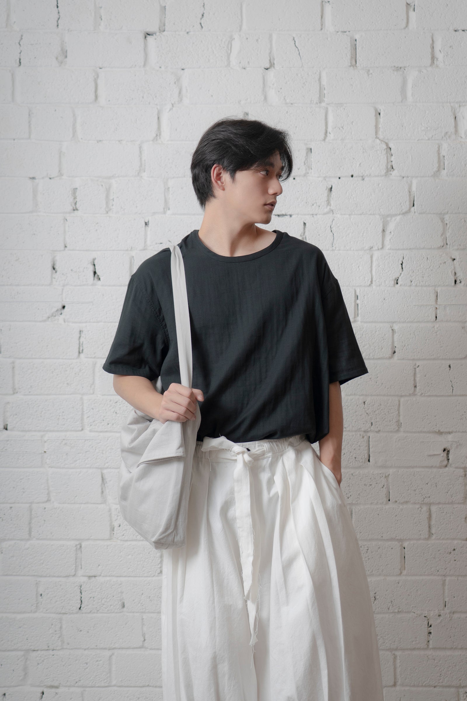 The Messenger Bag - Fog