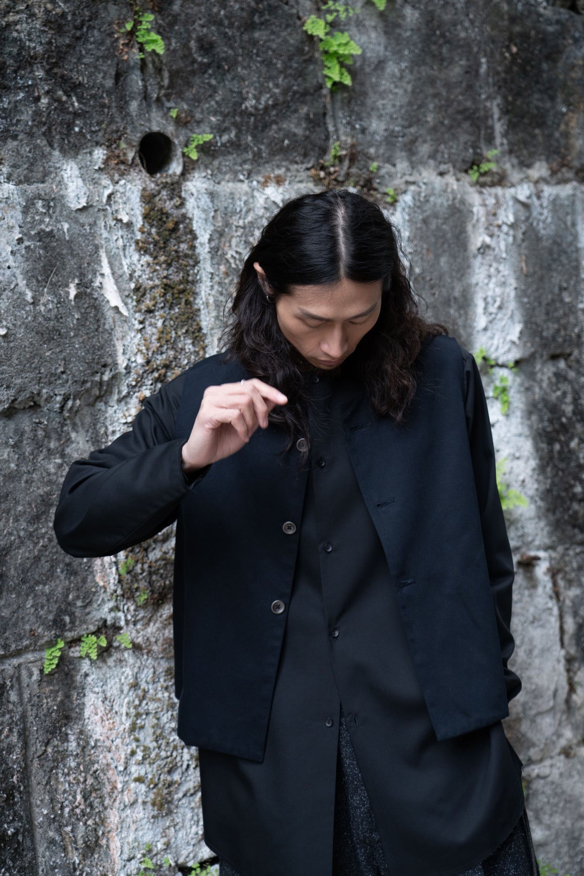 The Gardener Vest - Ink