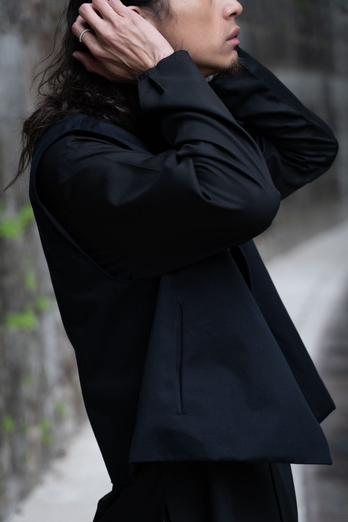 The Gardener Vest - Ink