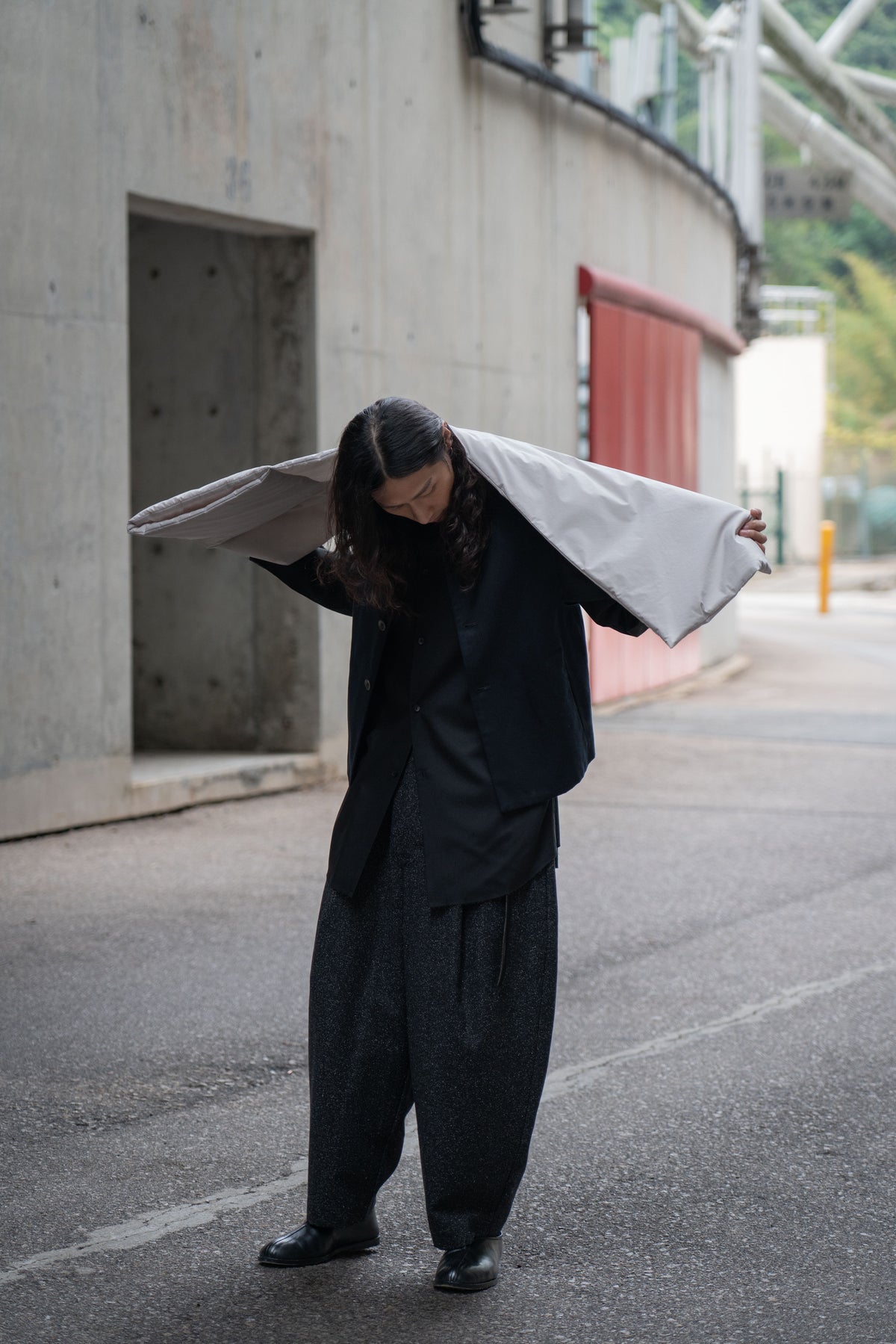 The Quilted Scarf - Beige