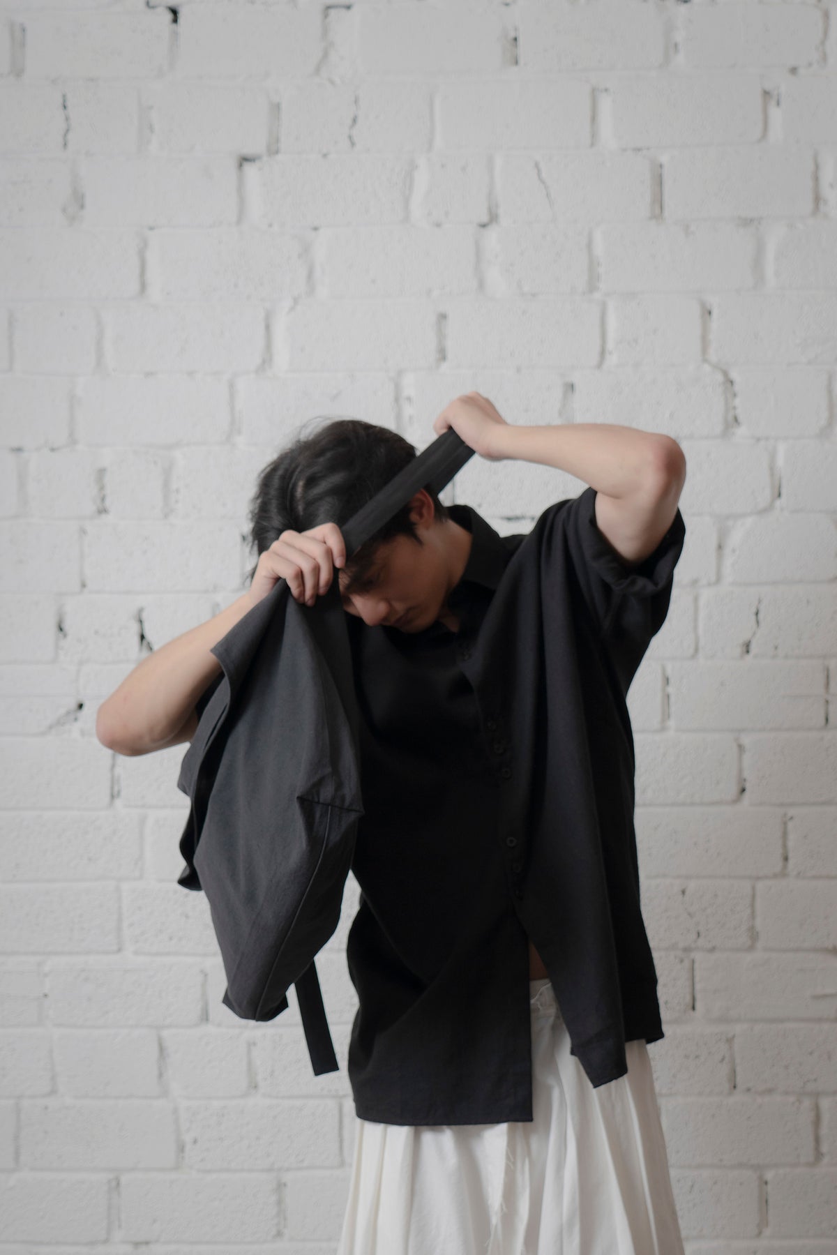 The Messenger Bag - Black