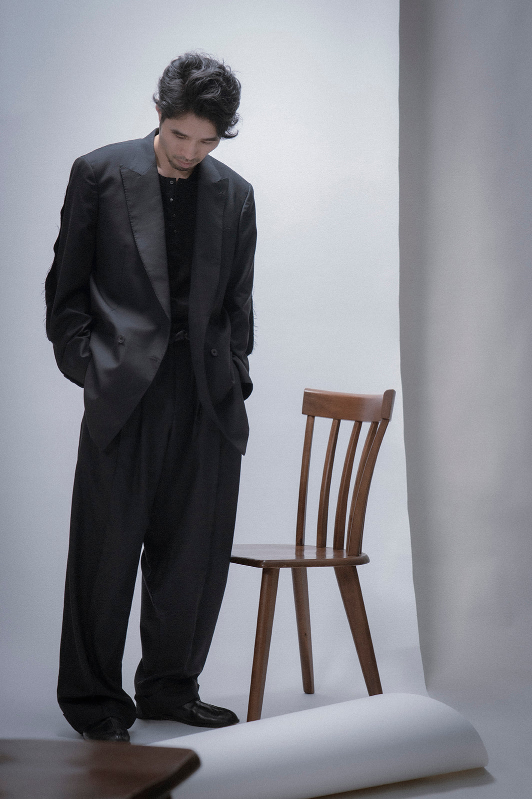 The Frayed Trousers - Black