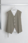 The Men Waistcoat - Taupe